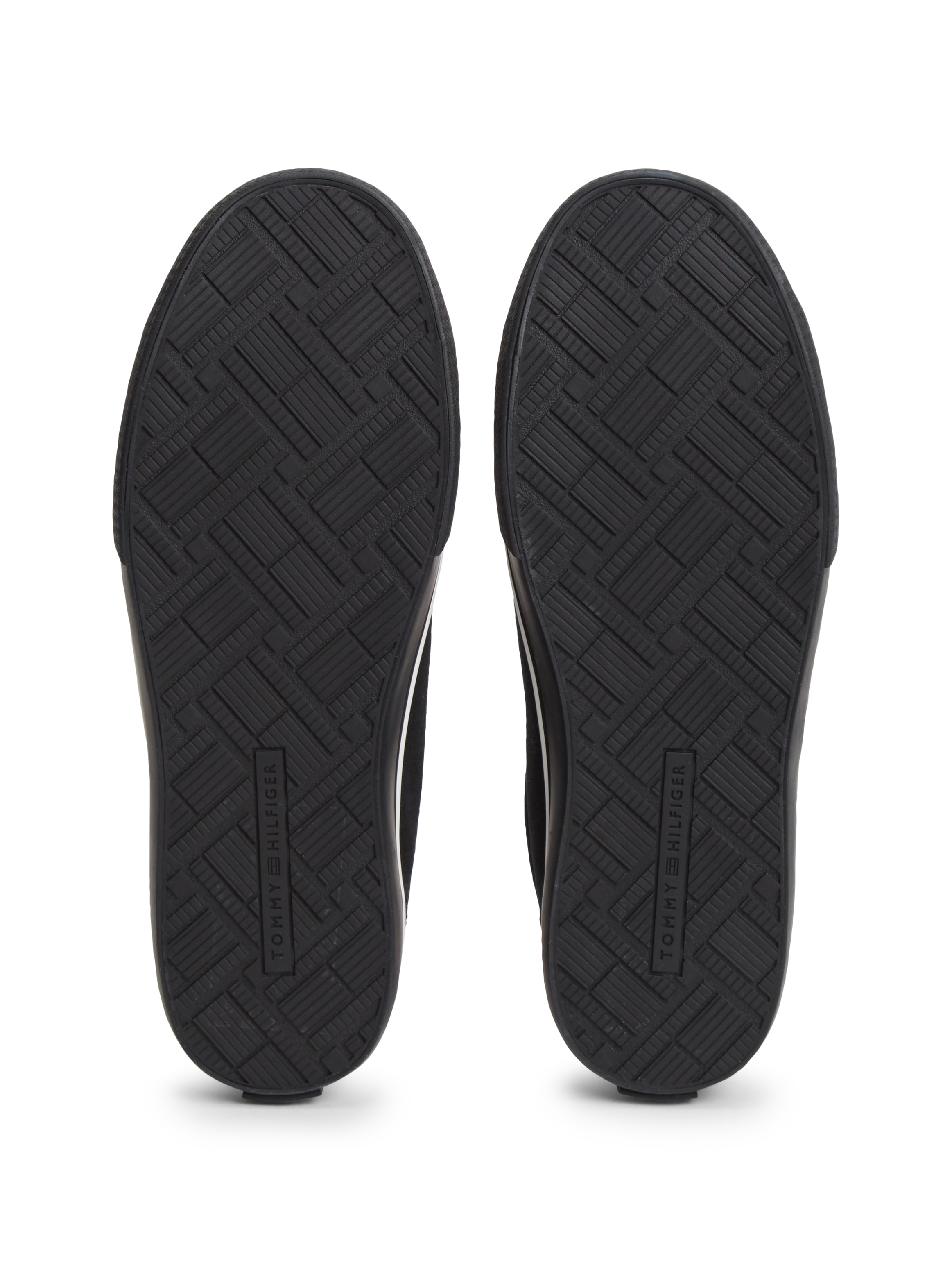 Tommy Hilfiger Sneakers »TH LOW VULC«  Chaussure de loisirs, chaussure à lacets avec logo sur la languette
