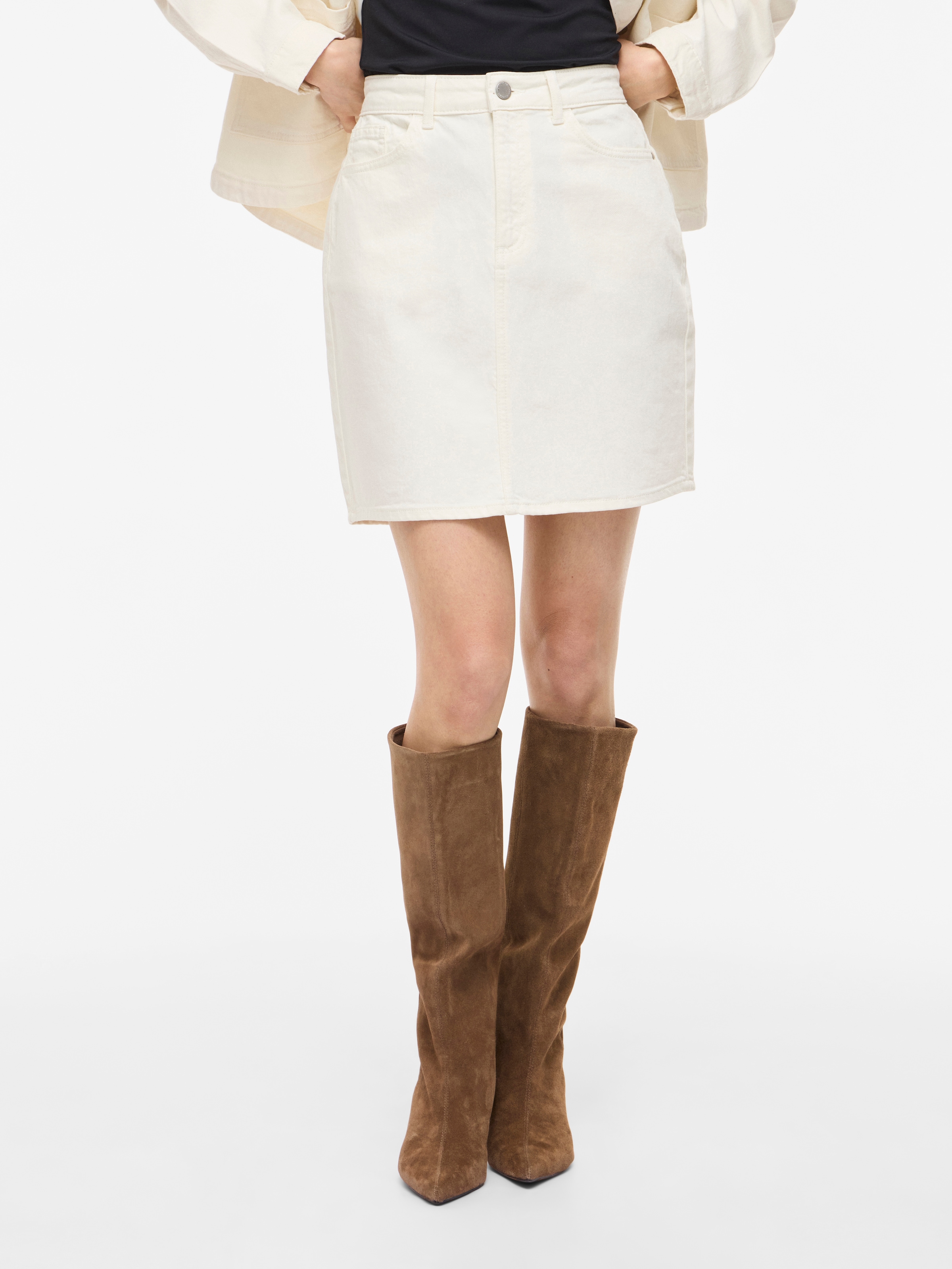 Vila Jupe en jean »VIKAJA JAF LBD  DENIM SKIRT- NOOS«