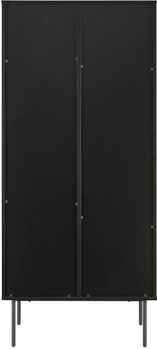 SalesFever Vitrines »Torsby Designer Vitrine in edler Optik« Eiche Echtholzfurnier