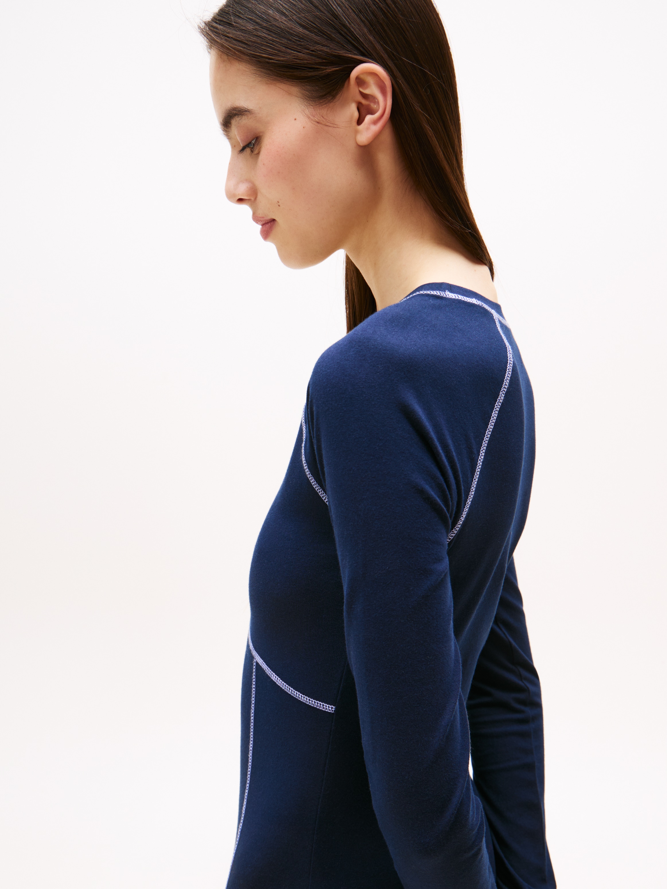 Tommy Jeans Robe en jersey »TJW BODYCON LINEAR MINI DRESS«