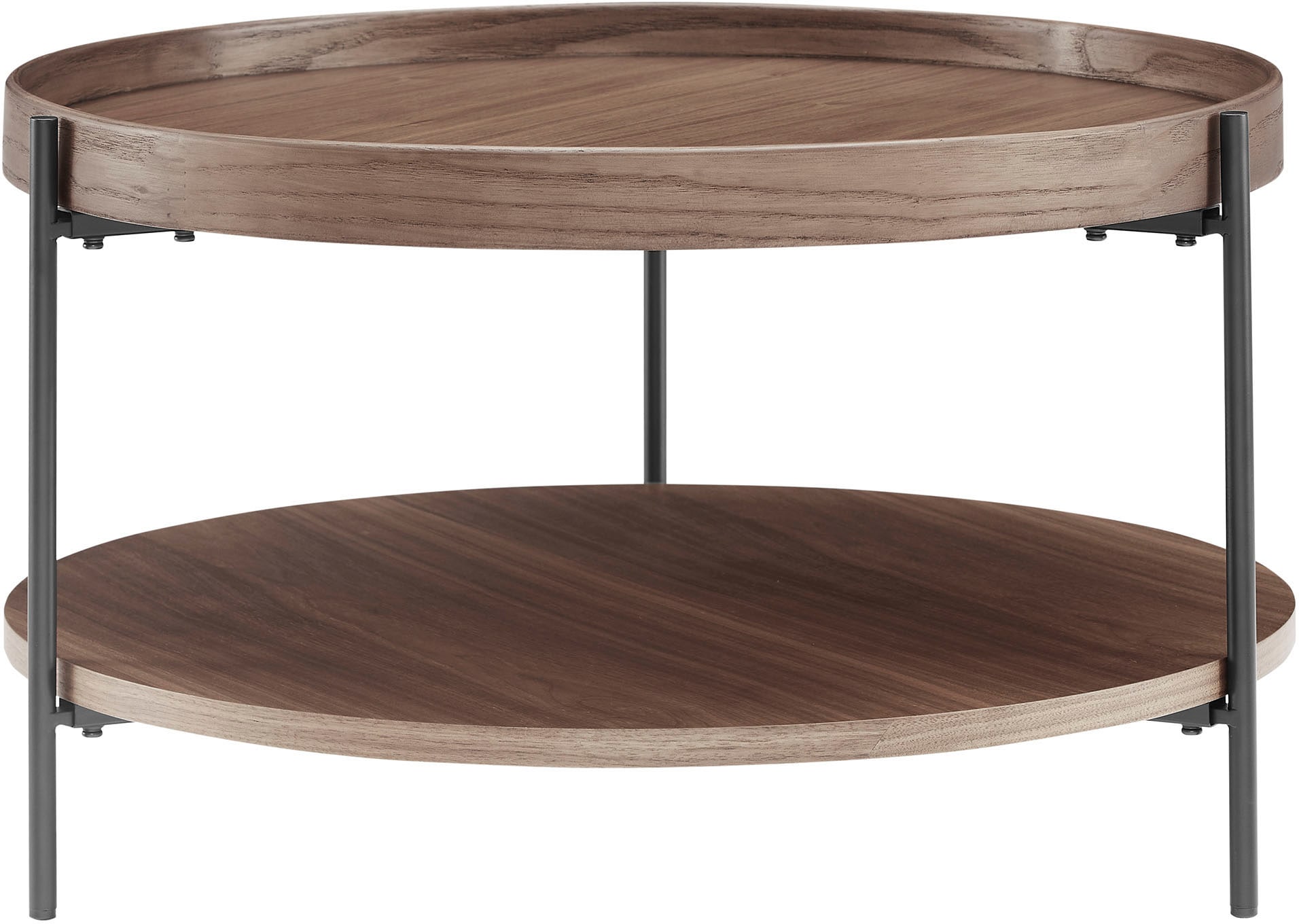 SalesFever Couchtisch »Couchtisch in stilvoller Optik« Set, 2 Stk. tlg. mit je 2 Ablageflächen