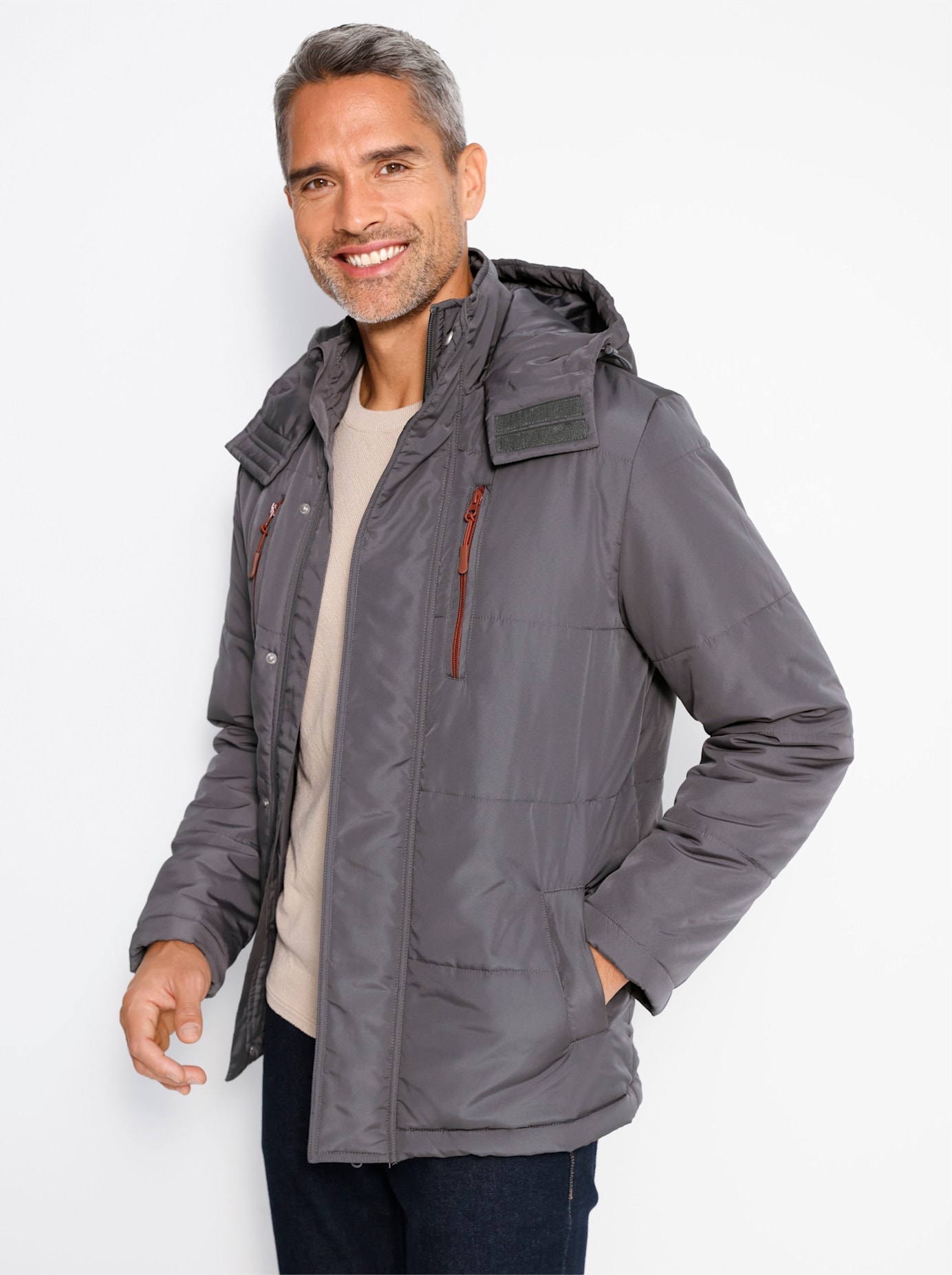 Classic Veste matelassée avec capuche