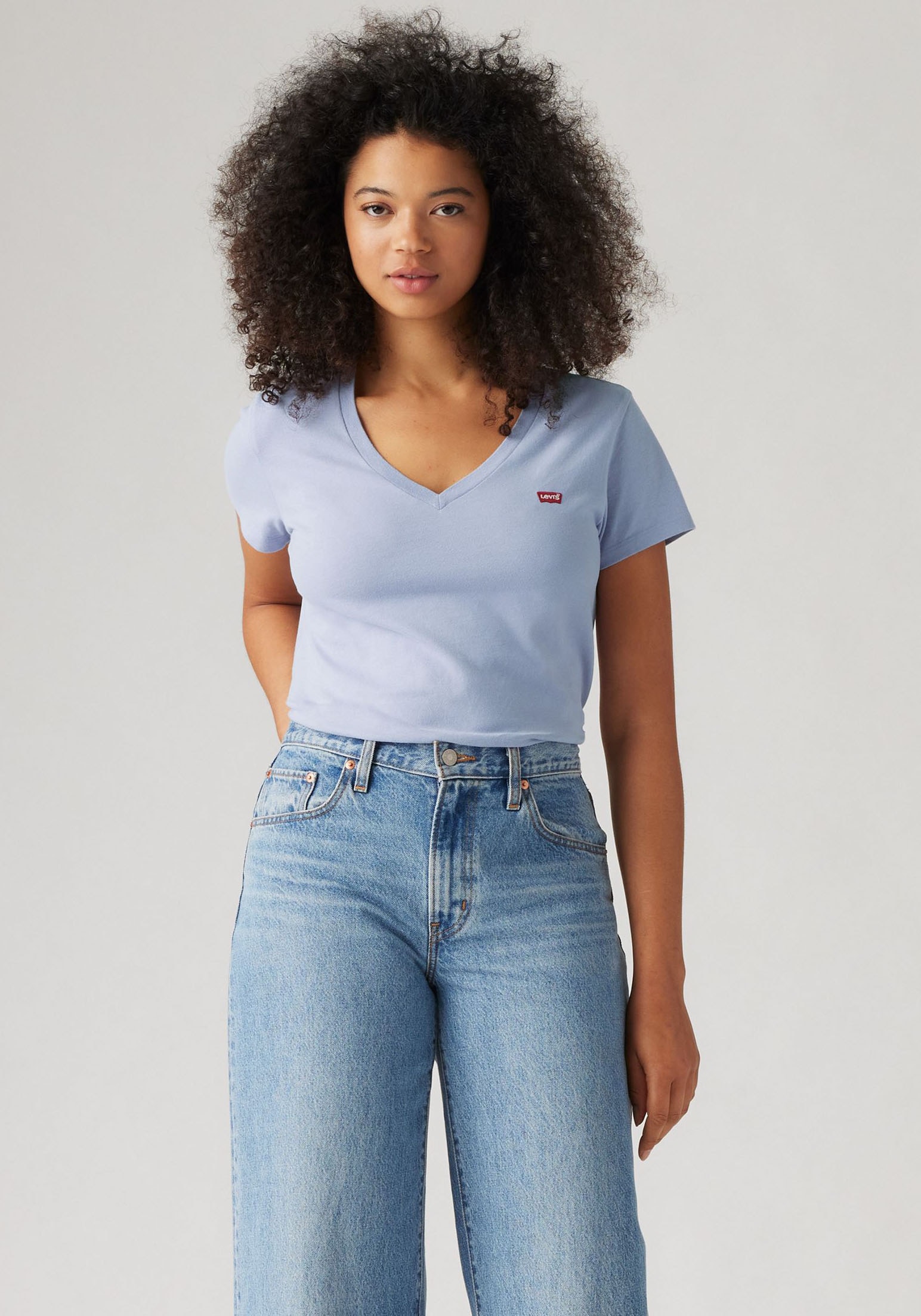 Levi's® T-Shirt »VNECK TEE 2 PACK« Packung, 2 Stk.