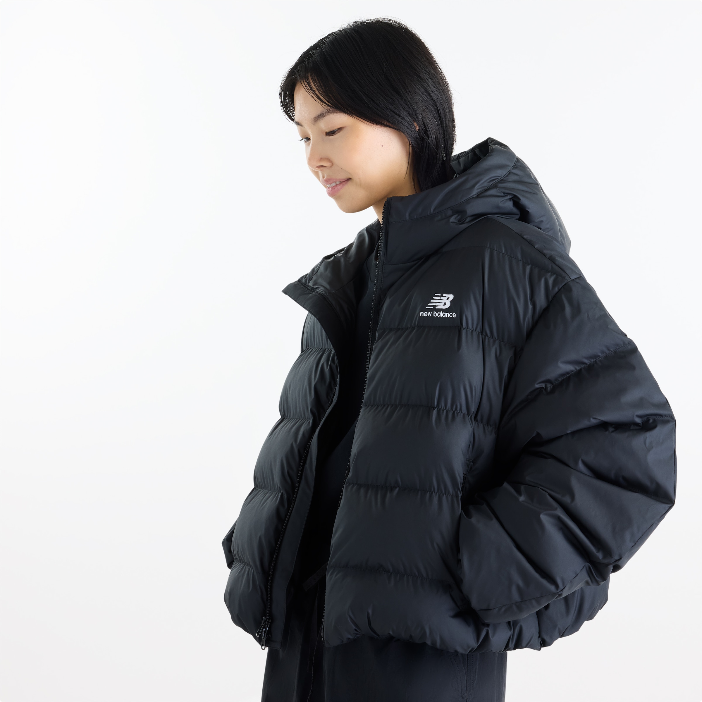 New Balance Veste matelassée »BOSTON PUFFER JACKET« avec rembourrage en polyester