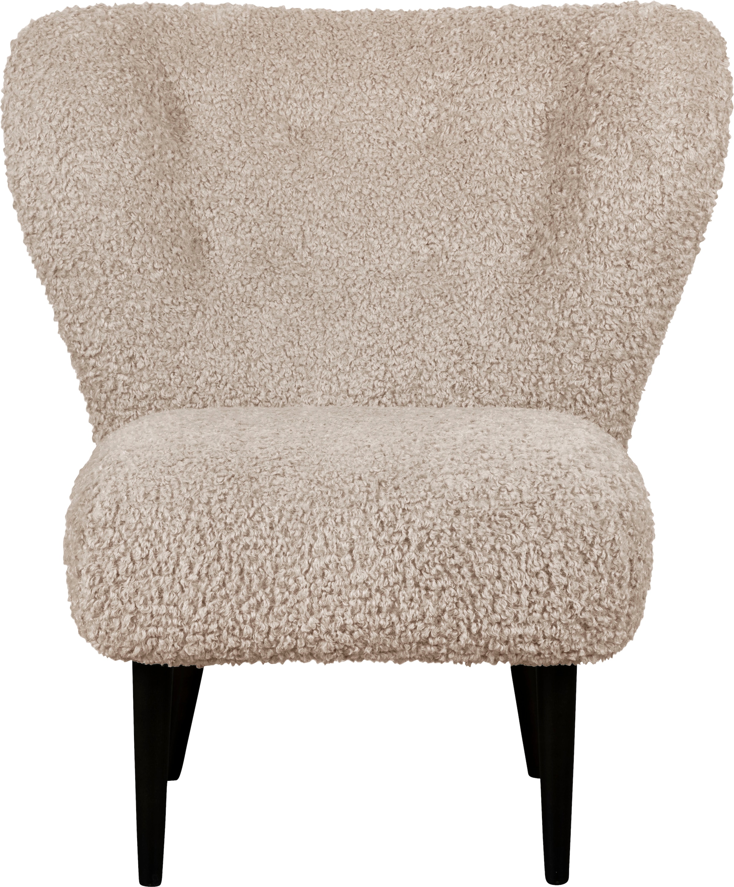 LeGer Home by Lena Gercke Fauteuil »Dinah« piqûre boutonnée dans le dos, avec ou sans tabouret au choix
