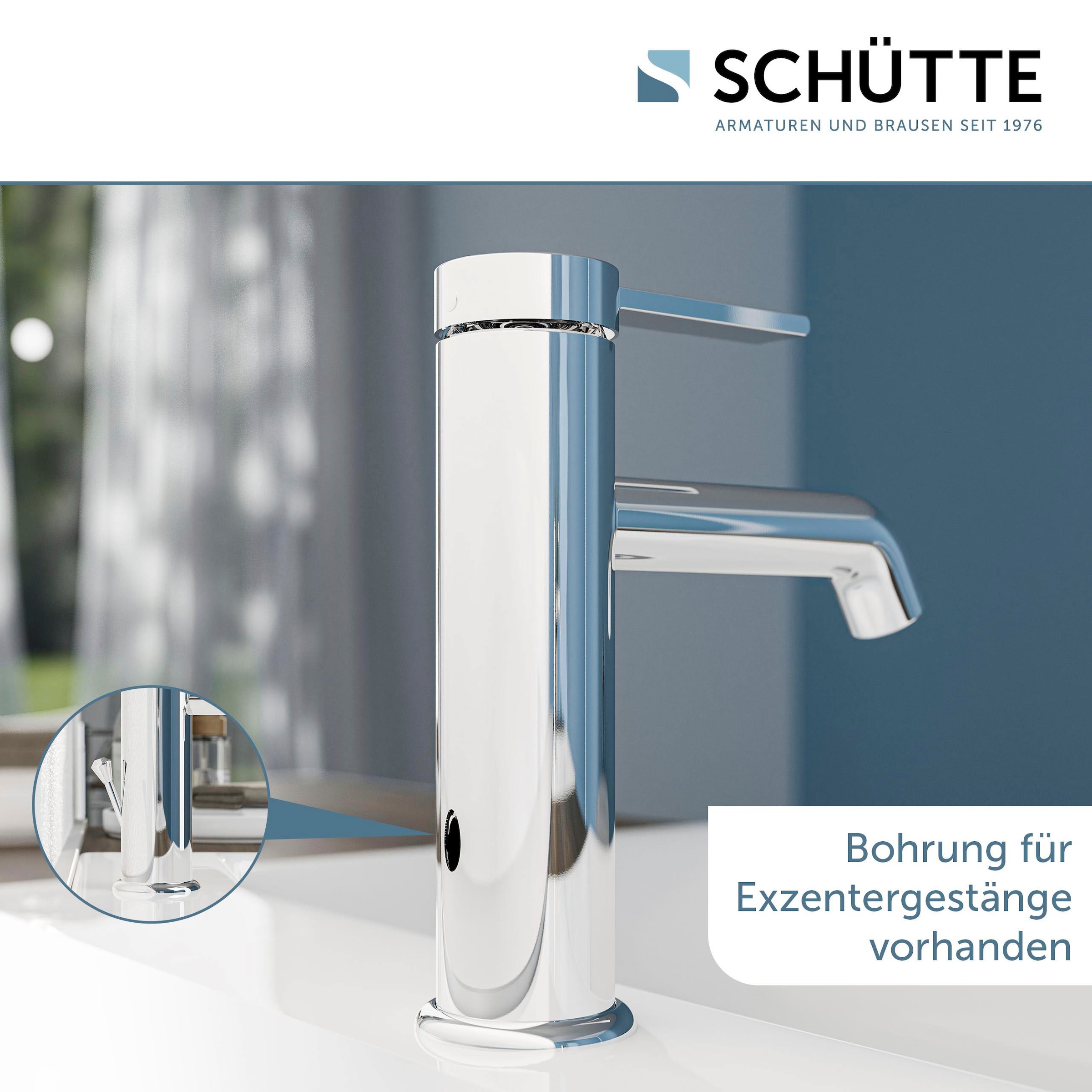 Schütte Robinet de lavabo »LOS ANGELES« Robinet de salle de bain, économe en énergie, économiseur d'eau