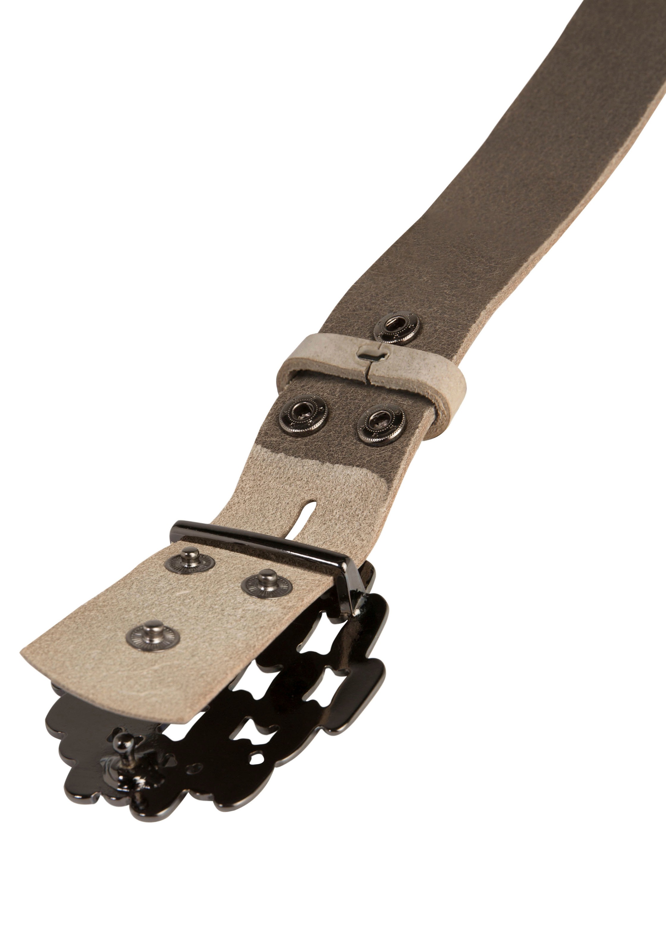 RETTUNGSRING by showroom 019° Ceinture en cuir mit austauschbarer Schliesse »Steine«