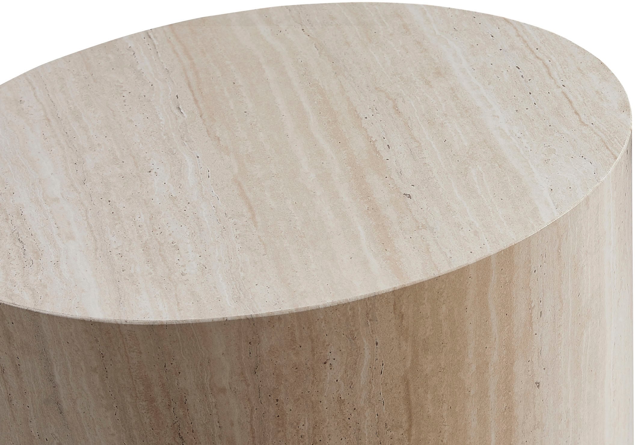 SalesFever Couchtisch »Almeria - Stilvoller Wohnzimmer- und Beistelltisch« Set, 2er Set, 2 Stk. tlg. oval, in Travertinoptik