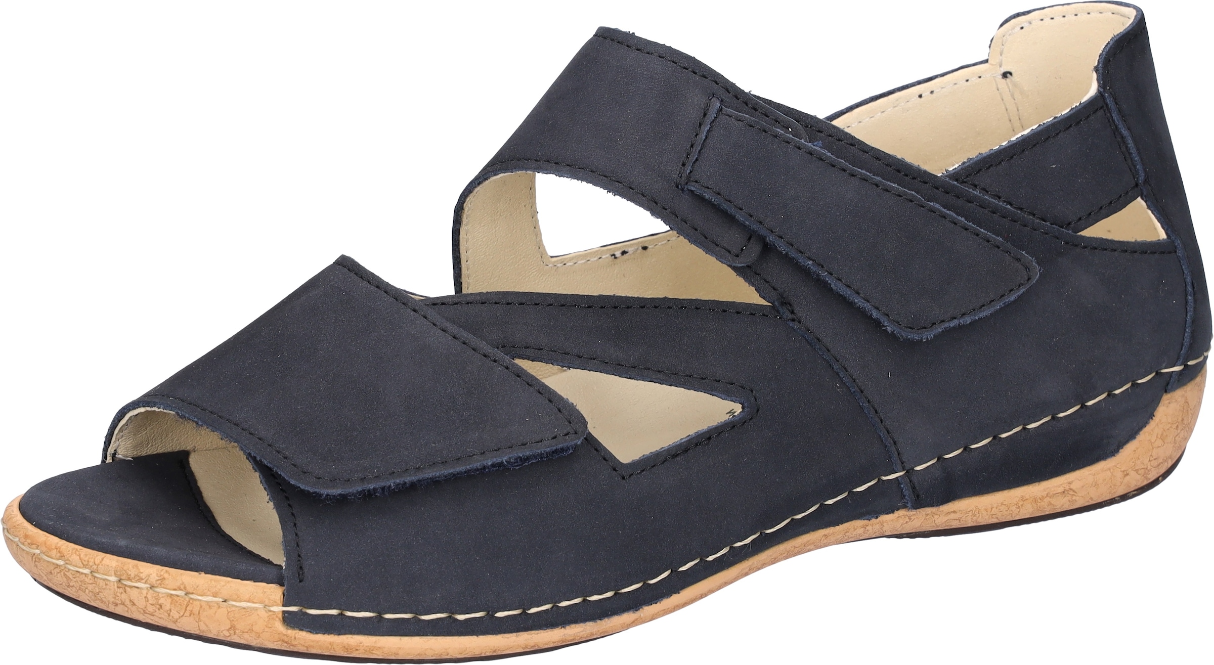 Waldläufer Sandale »HELIETT«  , Keilsandalette, Sommerschuh, Komfortschuh, Klettverschlüsse, H-Weite