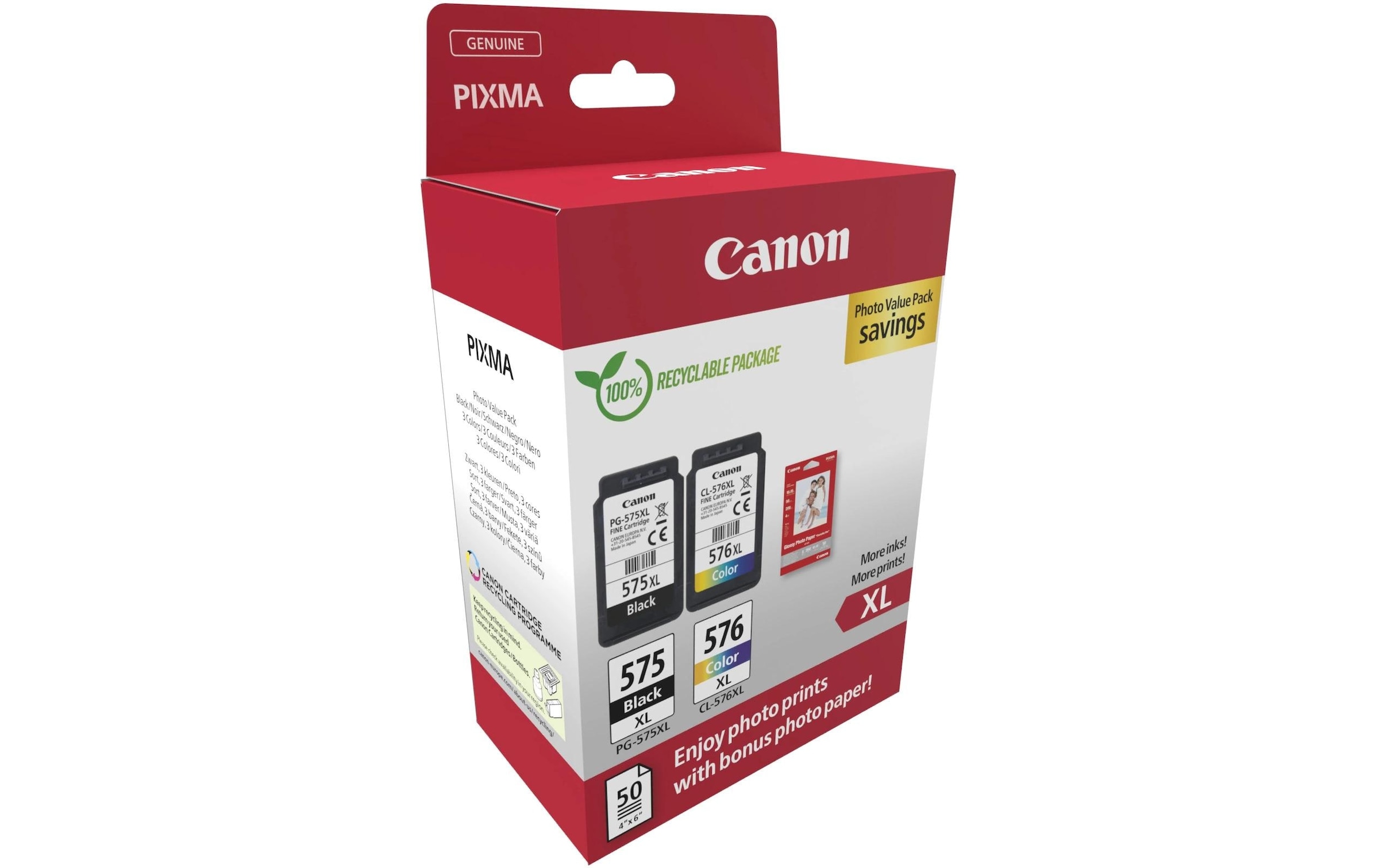 Canon Cartouche d'encre »PG-575XL/CL-576XL BK/C/M/Y«