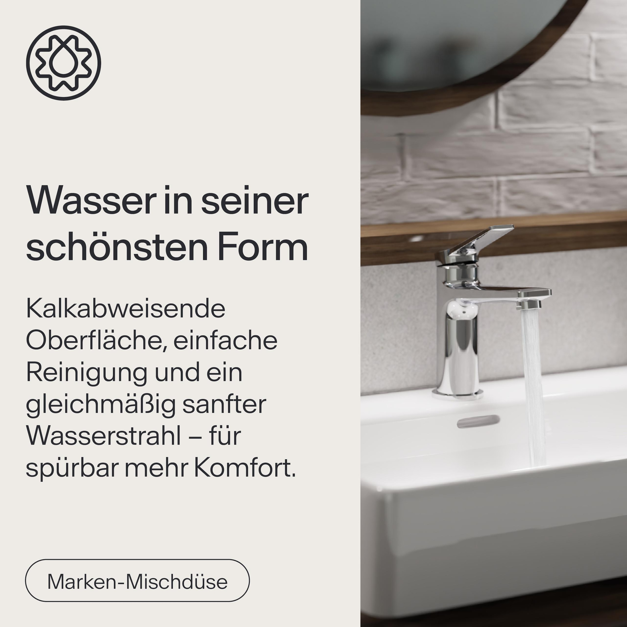 WASSERWERK Robinet de lavabo »WT 12« incl. popup, économiseur d’eau