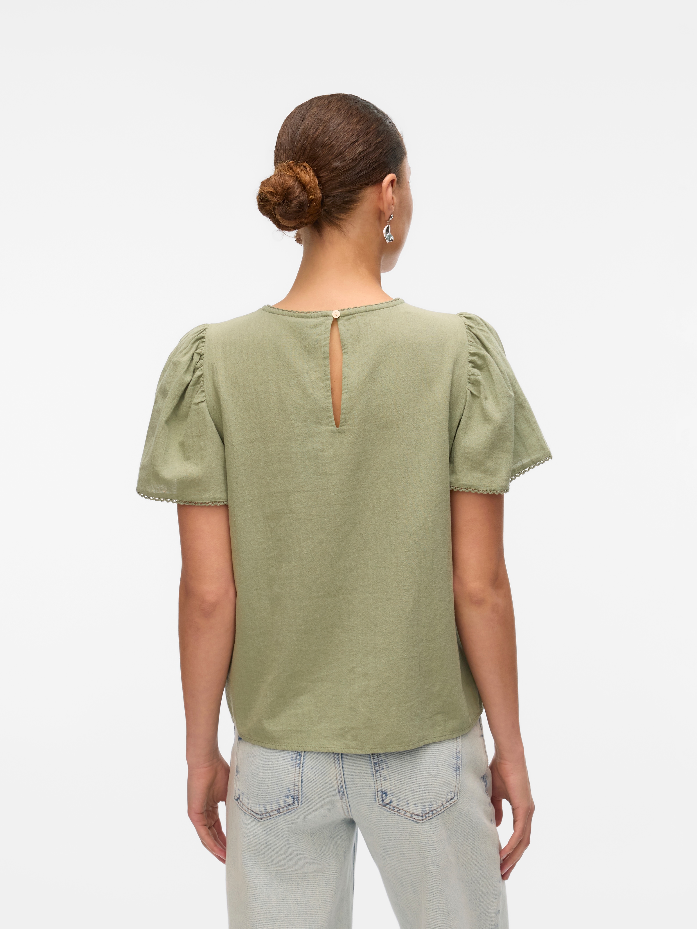Vero Moda Blouse à manches courtes »VMPRETTY SS TOP WVN GA NOOS«