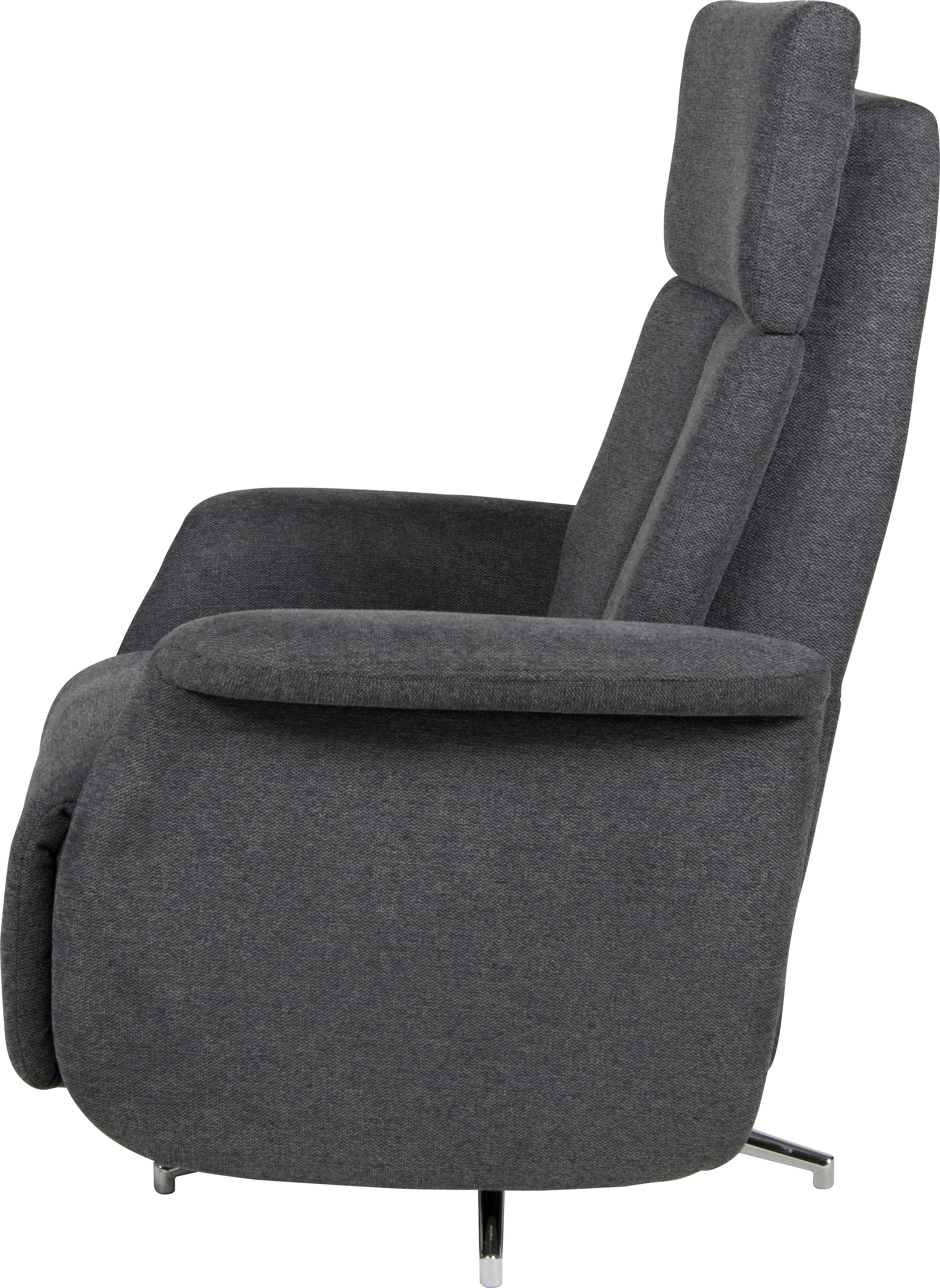 Duo Collection TV-Sessel »Thompson mit stufenloser Einstellung der Rückenlehne, Relaxfunktion« und Taschenfederkern mit Stahlwellenunterfederung, 360 Grad drehbar