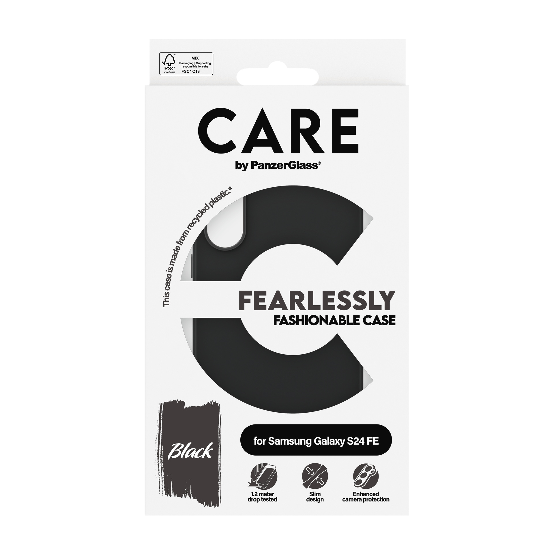 CARE by PanzerGlass Housse pour téléphone portable »Fearlessly Fashionable Case« Backcover, Schutzhülle, Handyschutzhülle, Case, Schutzcase, stossfest
