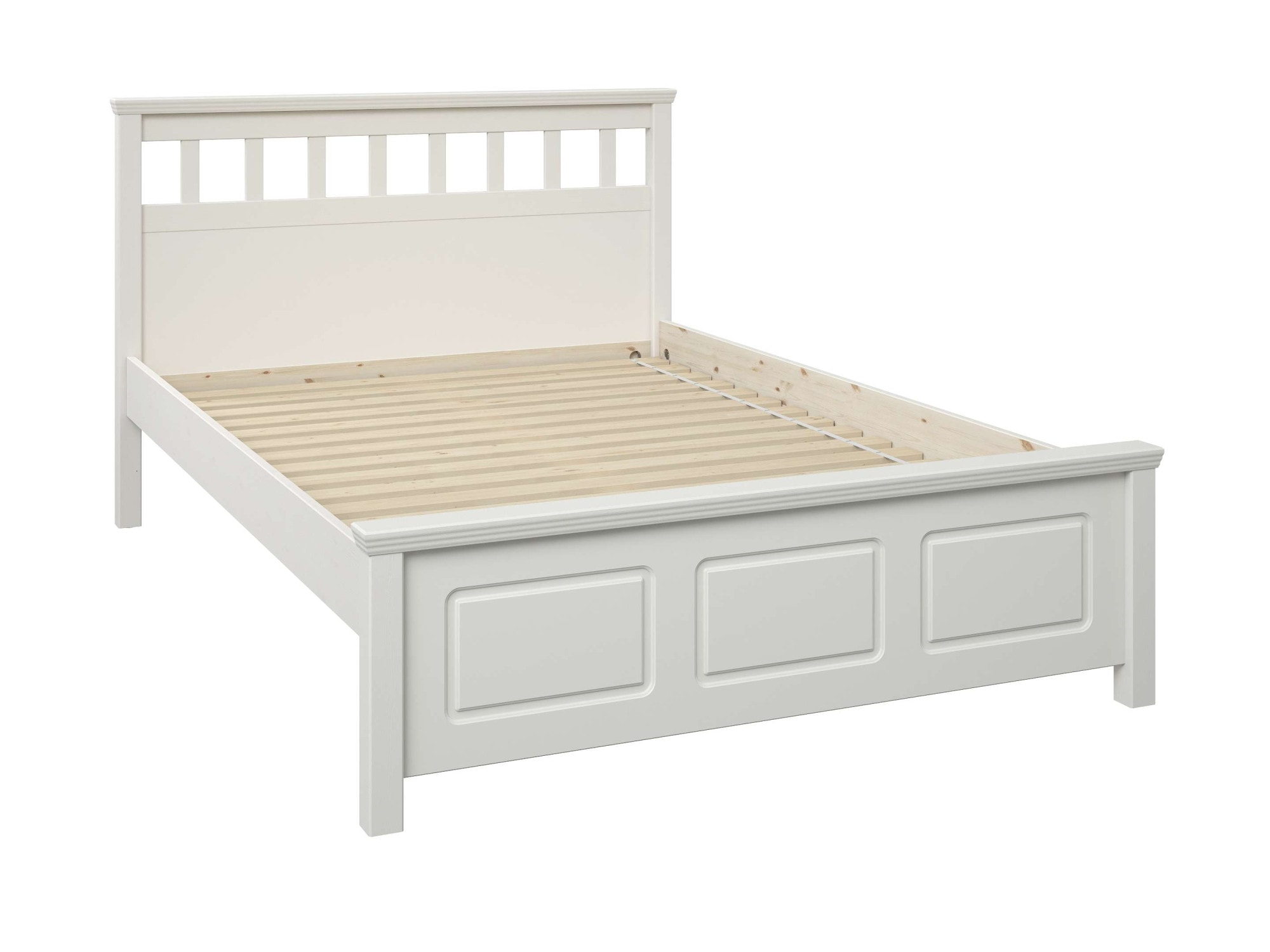GOODproduct Bett »Tillian, Bettgestell, Doppelbett, Bettkasten optional, Made in EU« Liegefläche 140x200cm,  aus massiver Kiefer in Kombination mit MDF, FSC®, inklusive Lattnerost
