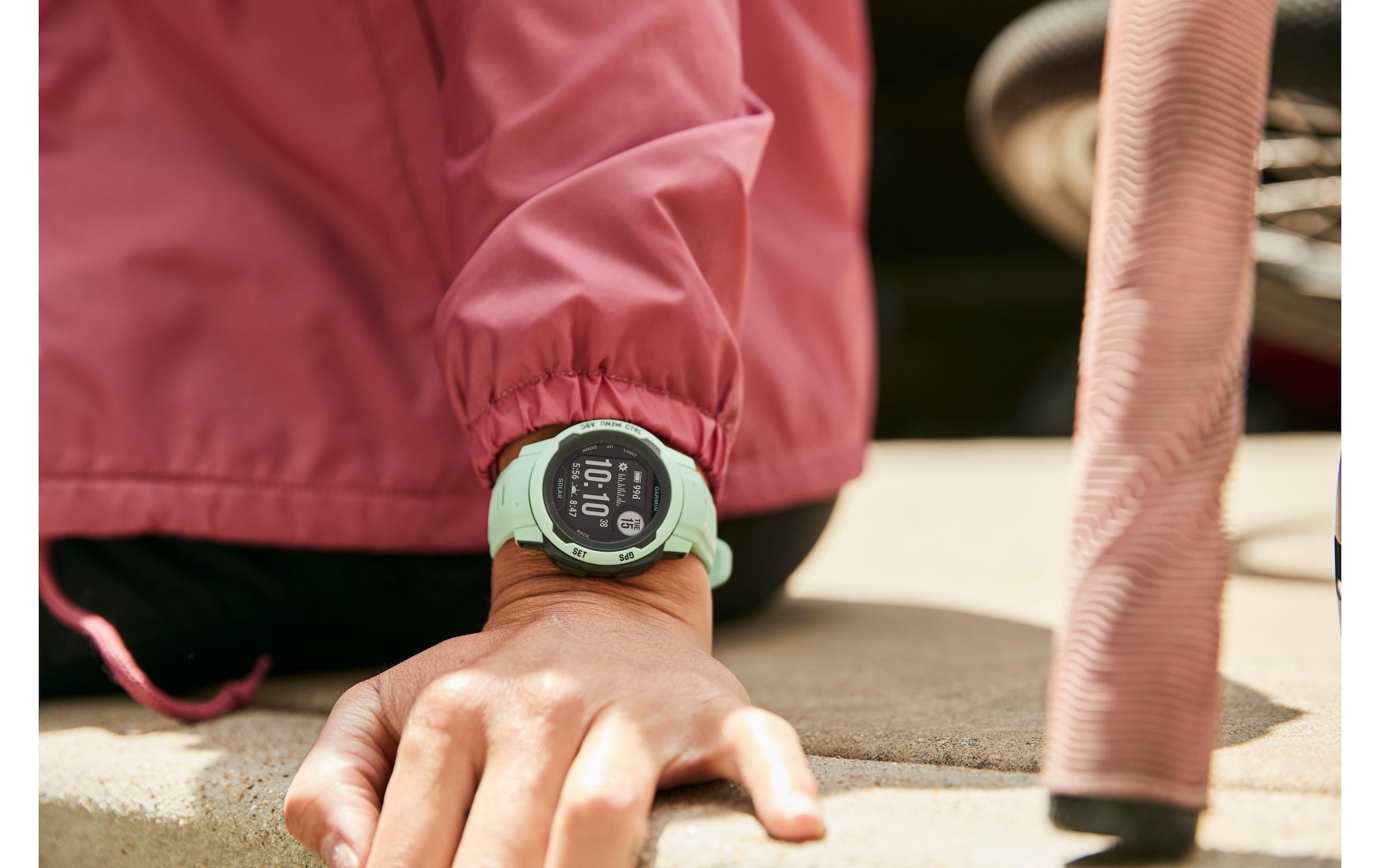 Garmin Smartwatch »GARMIN Sportuhr Instinct 2S Solar,« (1,99 cm / 0,79 ″)