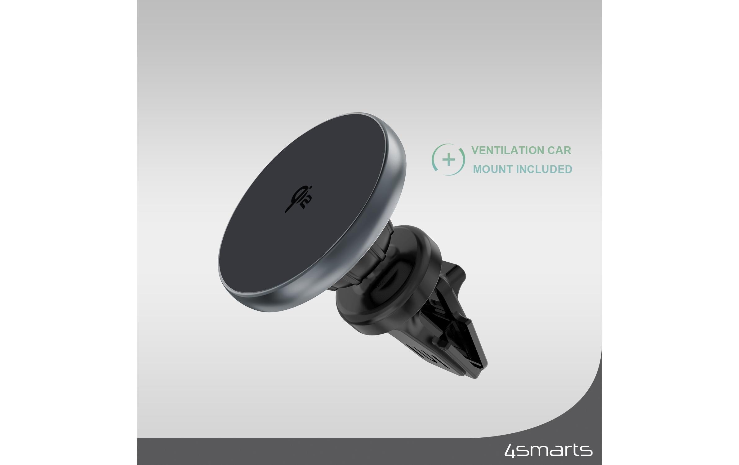 4smarts Support »Qi2 Kfz Schwarz«