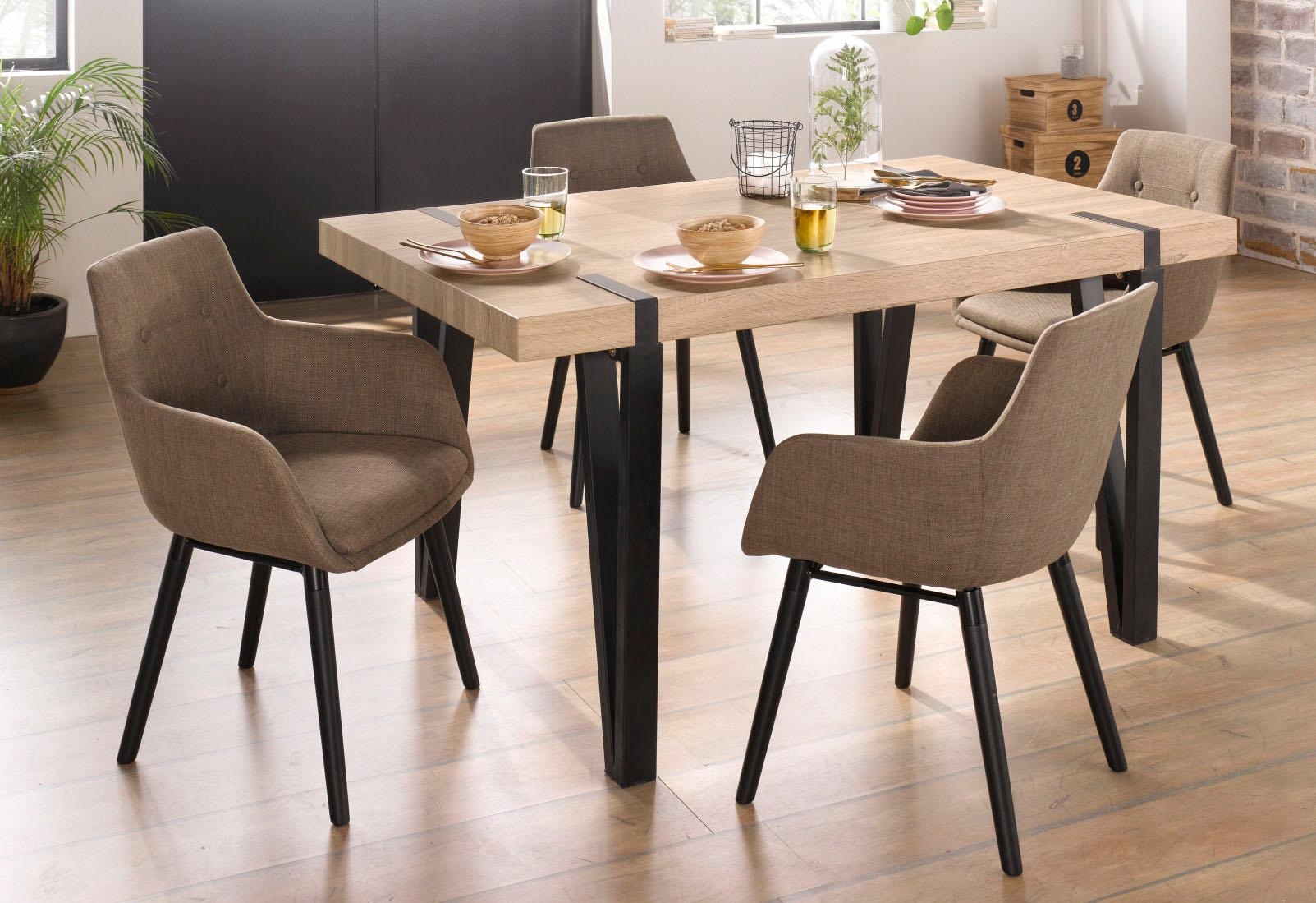 GOODproduct Table de salle à manger »Sanchez« Breite 150 cm