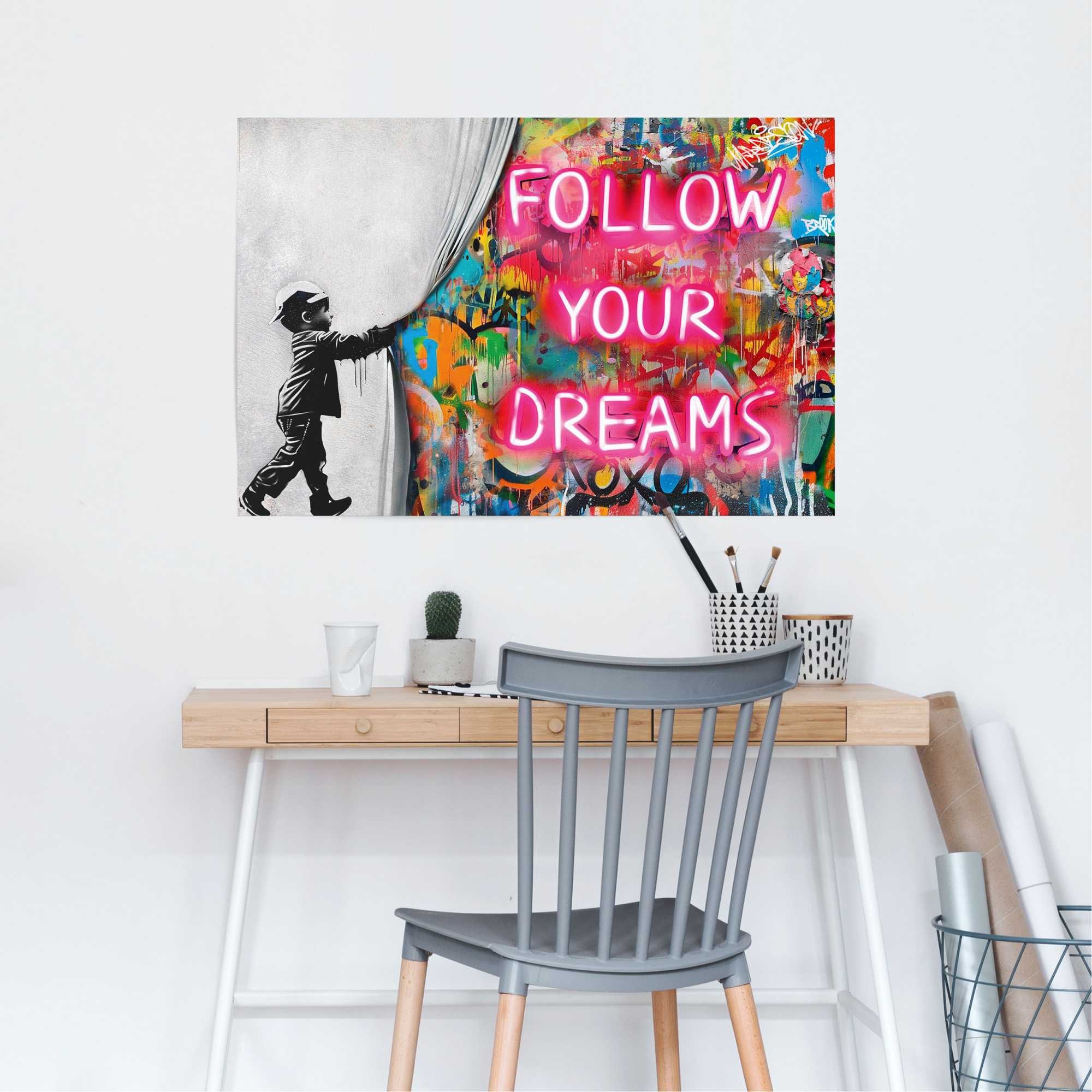 Reinders! Poster »Curtain Boy«