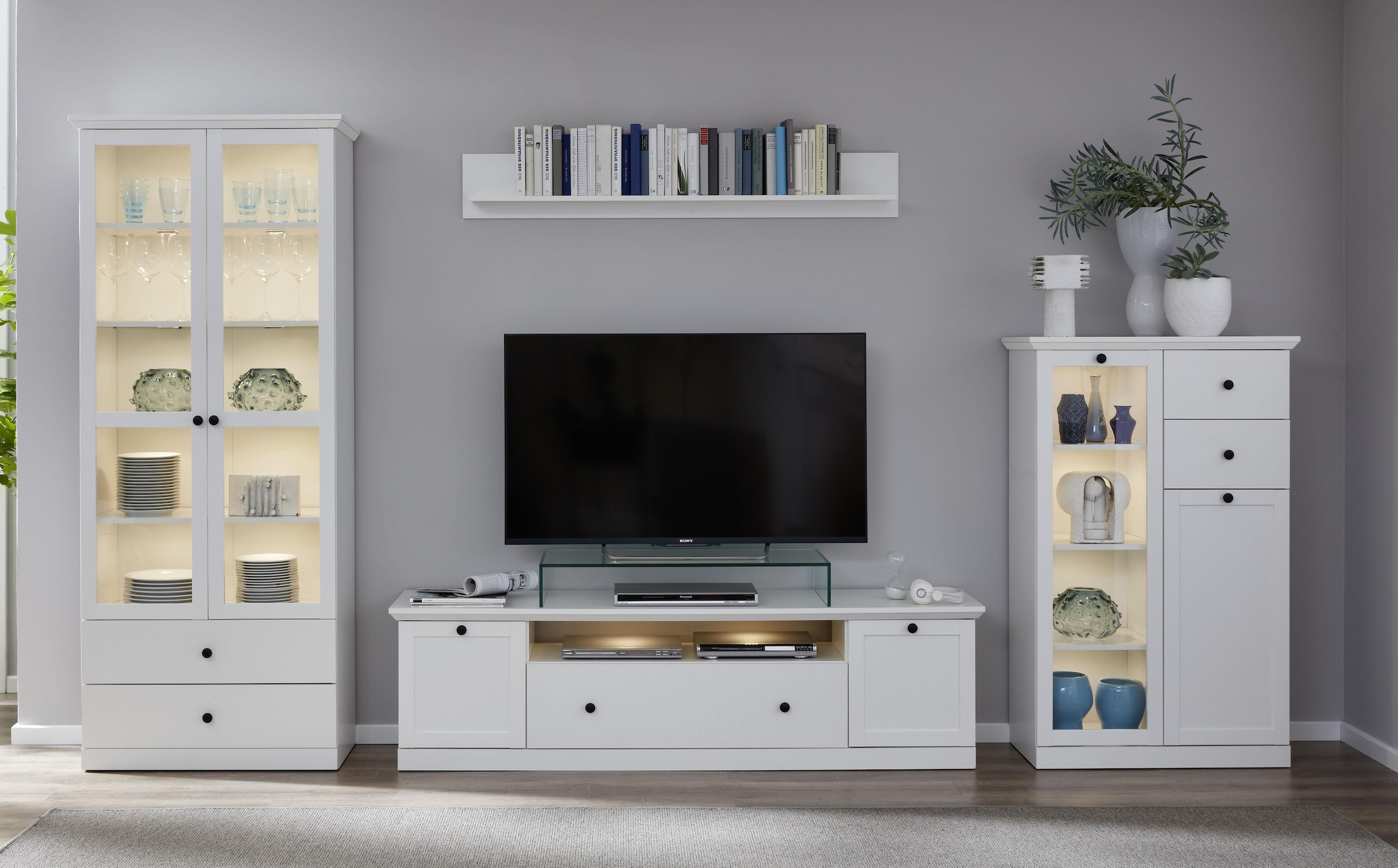 Home affaire Wohnwand »Örebro« Set, 4 Stk. tlg.