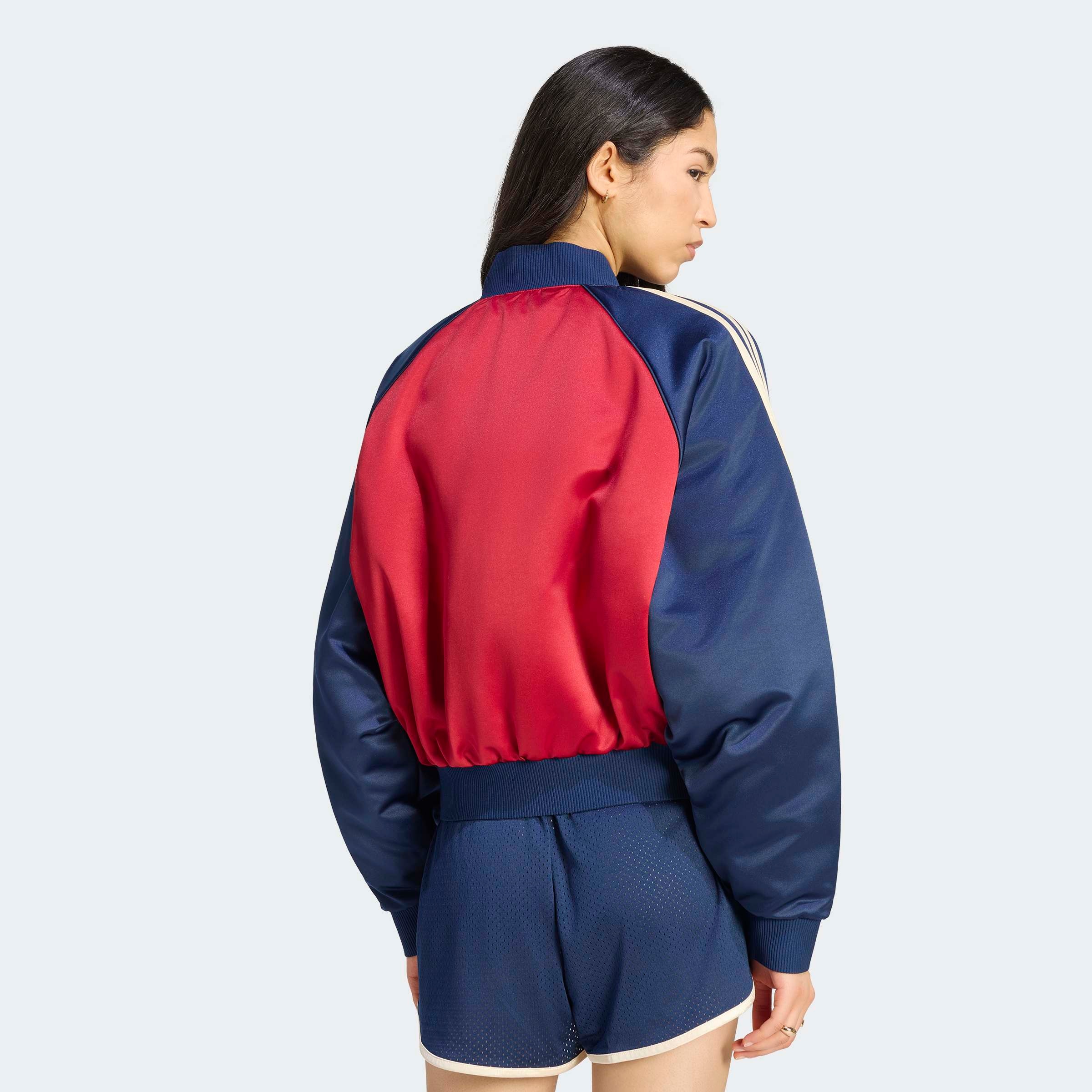 adidas Originals Outdoorjacke »SST T« sportlicher Schnitt, mit Satin-Finish