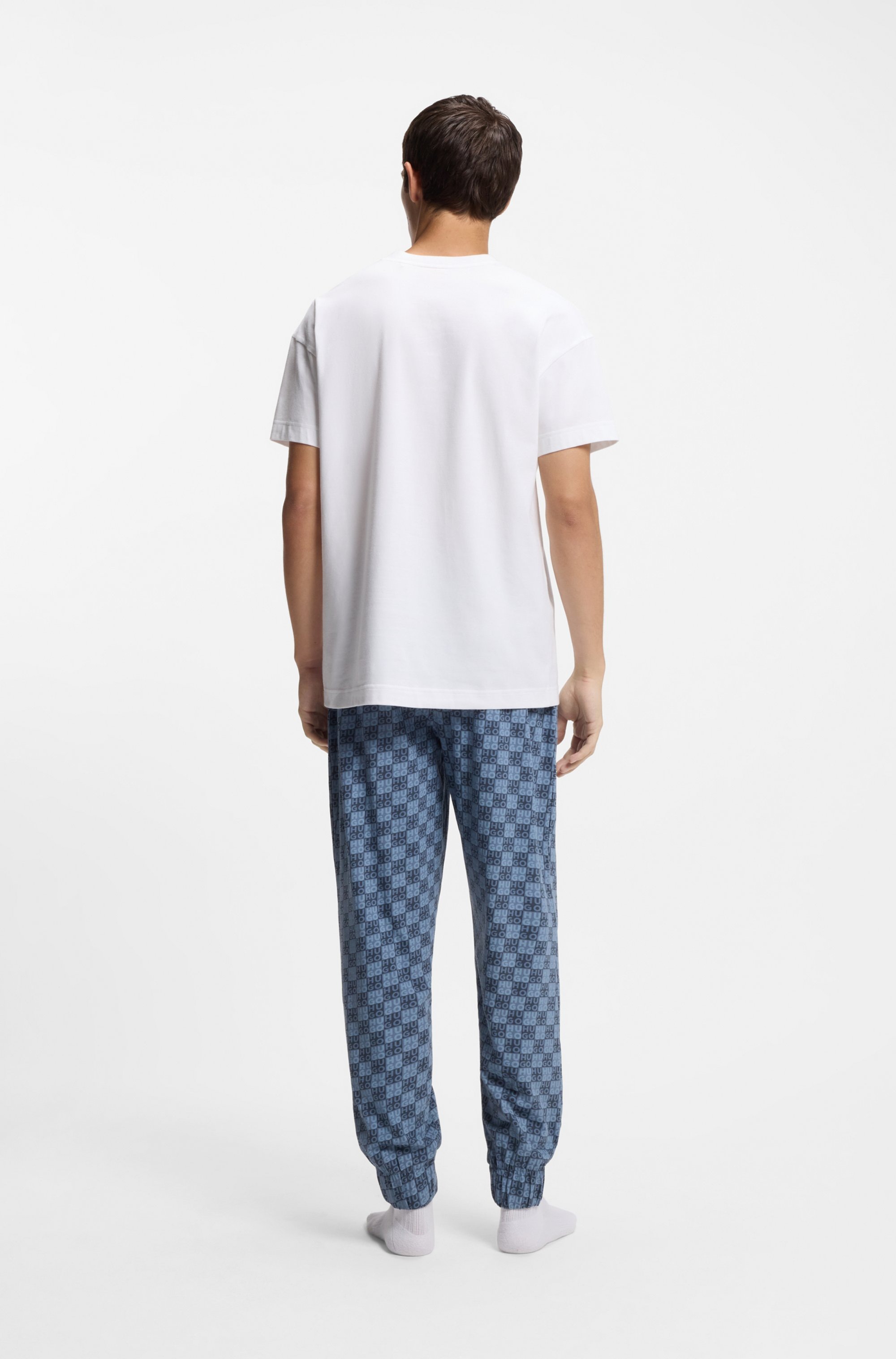 HUGO Underwear Haut de pyjama »Aaron« normale Passform, kleines Logo auf der Brust