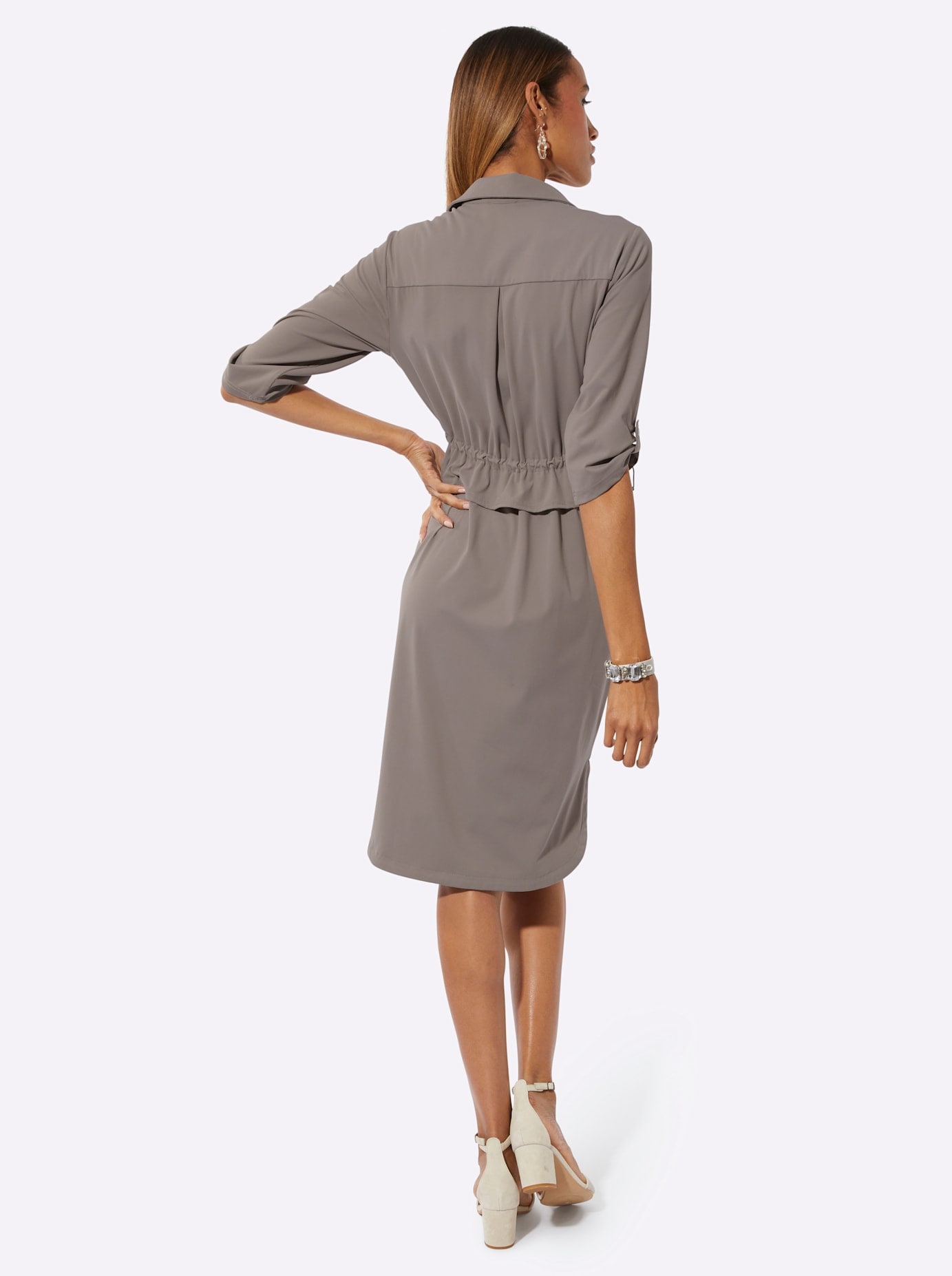 creation L Hemdblusenkleid »Kleid«