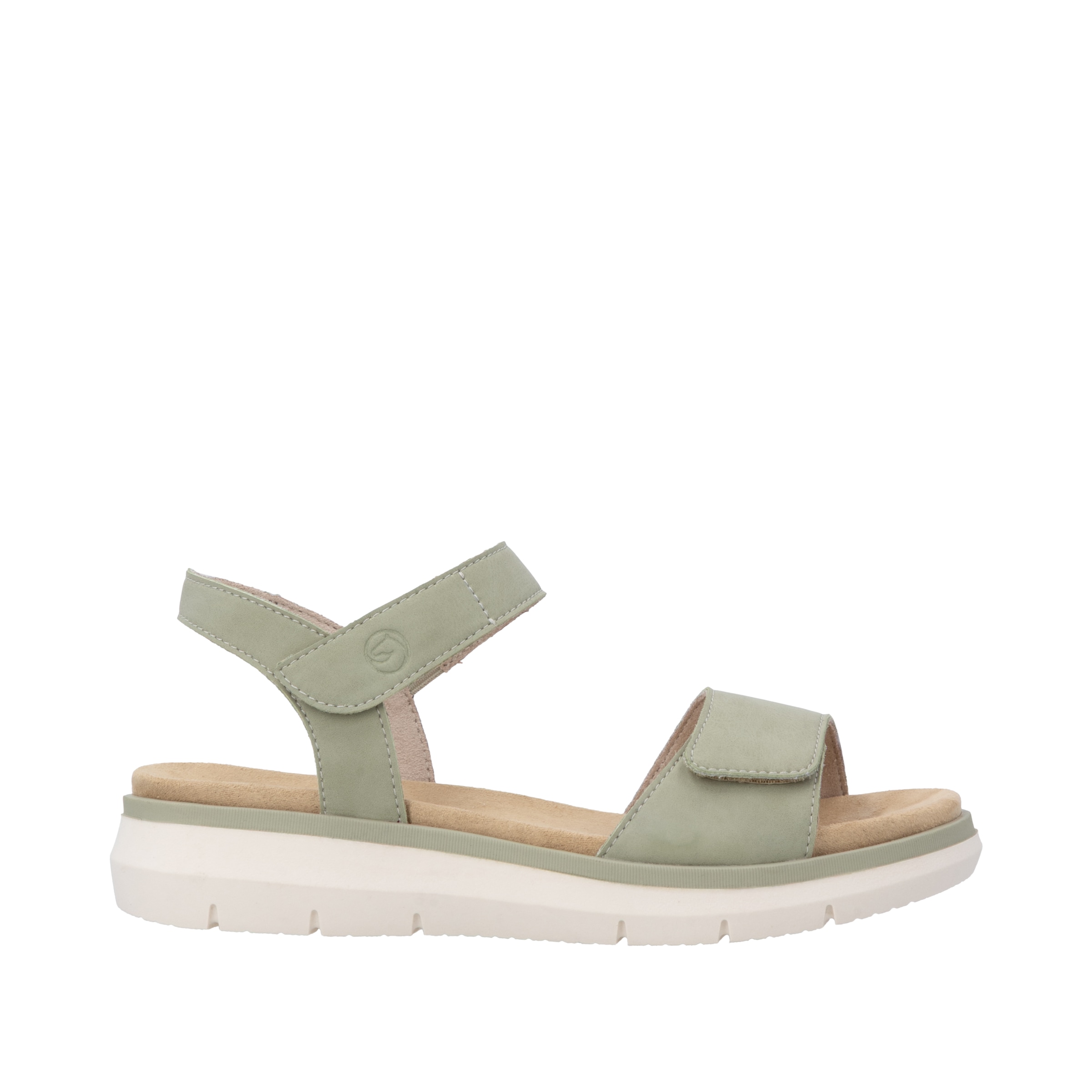 Remonte Keilsandalette  Sommerschuh, Sandalette mit zwei Klettverschlüssen
