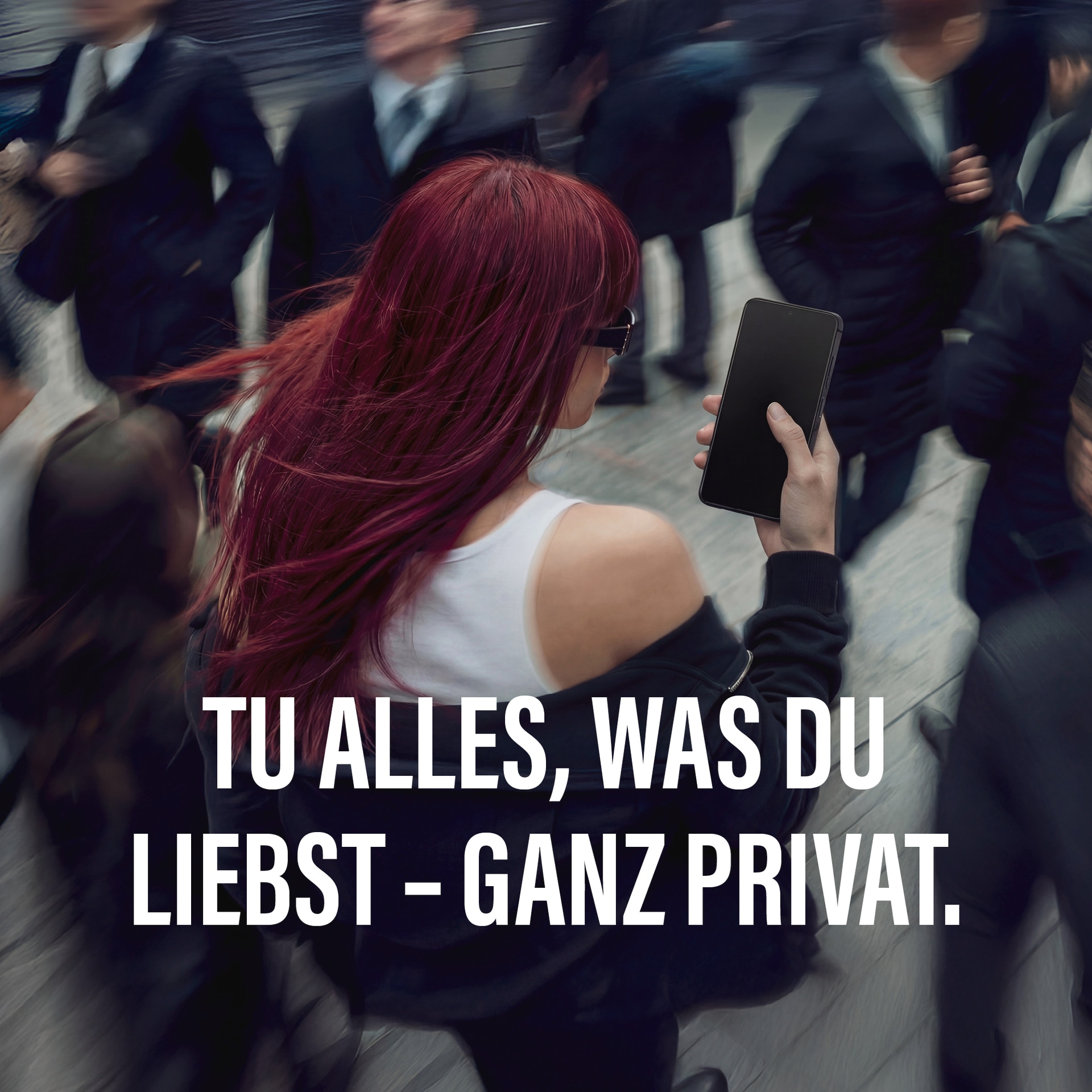 CARE by PanzerGlass Displayschutzglas »2-Way Privacy Screen Protector« für Samsung Galaxy S26+ Displayschutzfolie, Schutzfolie, Bildschirmschutz, kratz- & stossfest