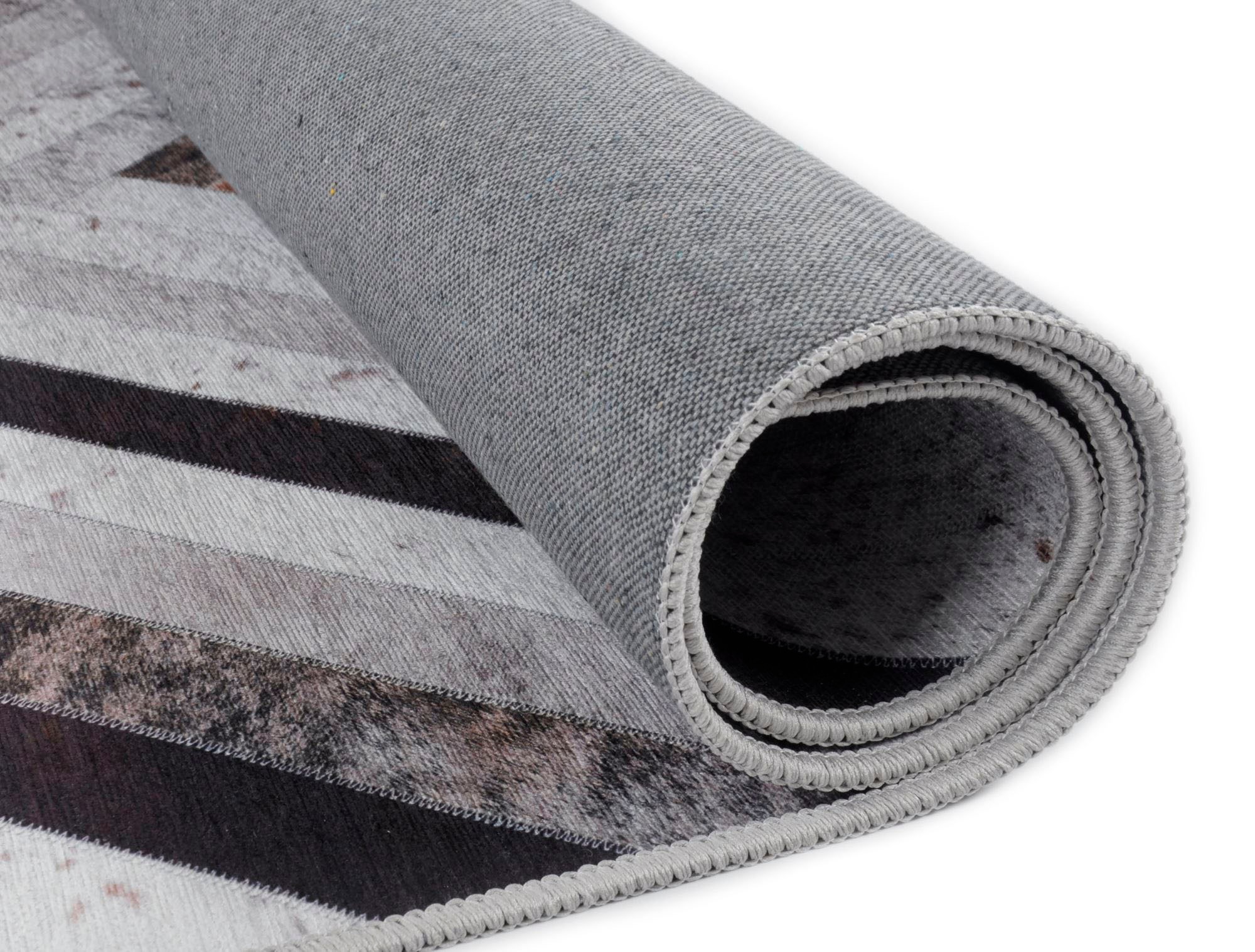 Gino Falcone Tapis »Serena GF 051« Rectangulaire 7 mm Höhe gedruckte Felloptik, ideal im Wohnzimmer & Schlafzimmer