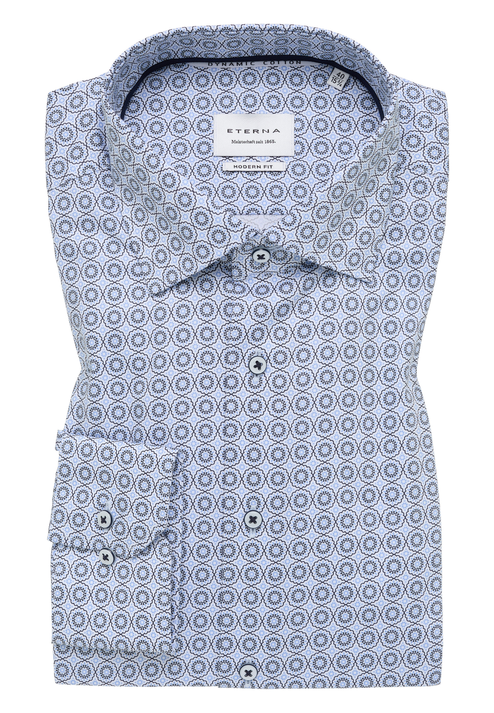 Eterna Chemise à manches longues »MODERN FIT« NON IRON (bügelfrei)