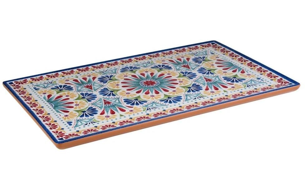 APS Servierplatte »Arabesque« Terrakotta-Optik, spülmaschinengeeignet