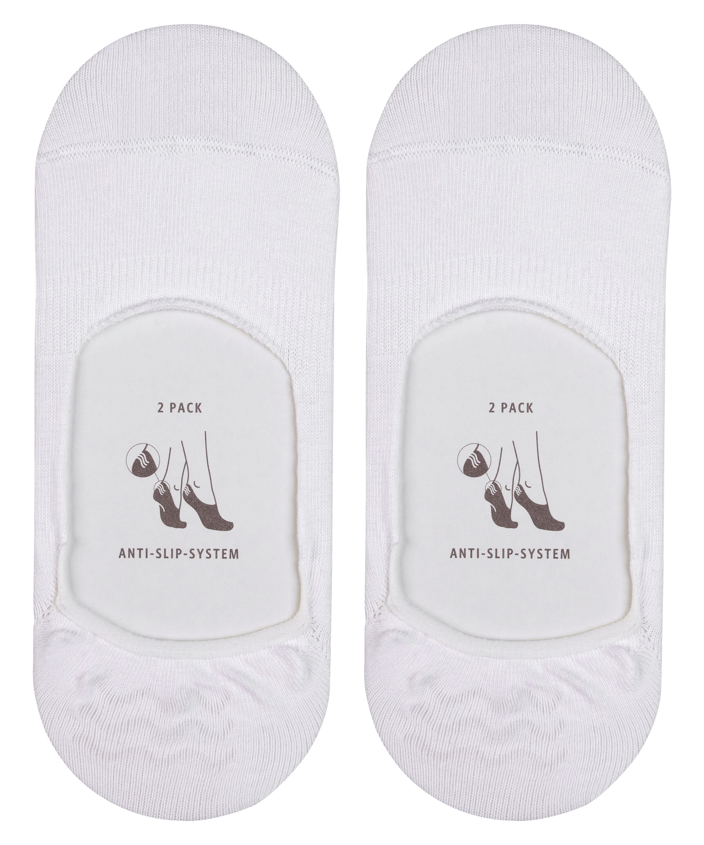 Esprit Chaussons »Cotton« 2 paires,  élégant, renforcé et en coton doux, fin, antidérapant