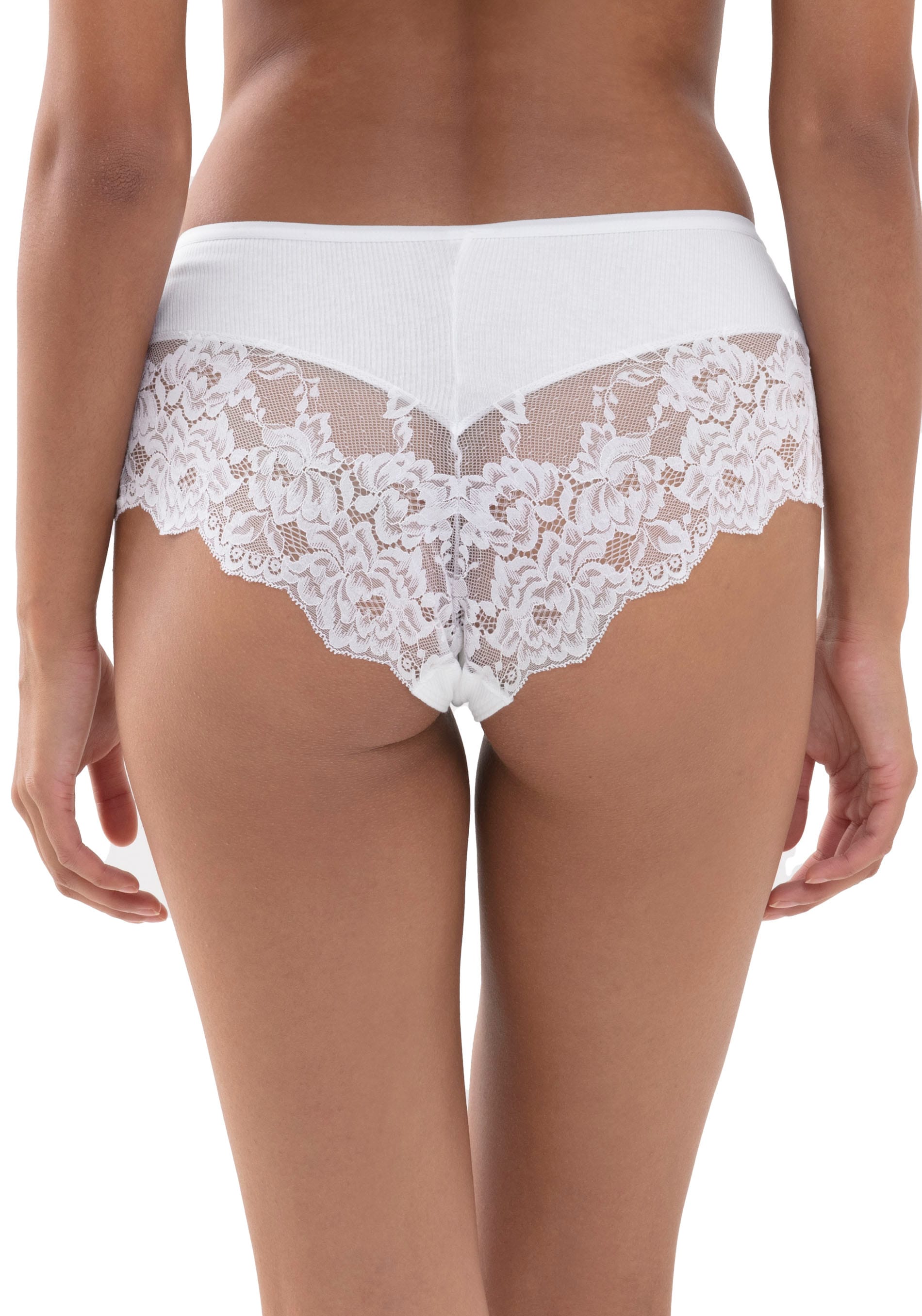 Mey Culotte haute »Orangic Cotton«, Spitzenverzierung hinten und an den Seiten