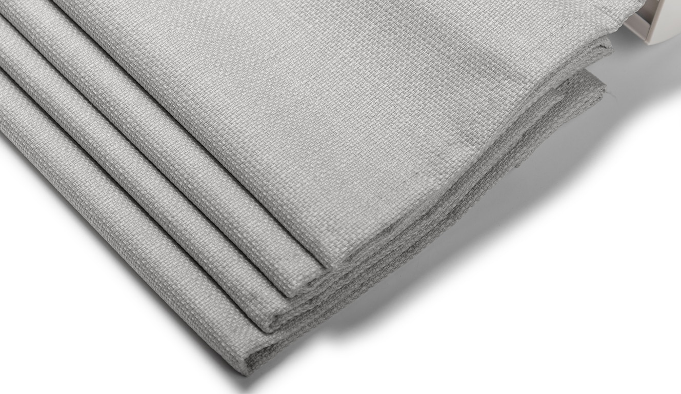 my home Rollo »RIOLA« verdunkelnd Blendschutz | Sichtschutz | Verdunkelung ohne Bohren freihängend Faltrollo in trendiger Leinenoptik NEUHEIT!