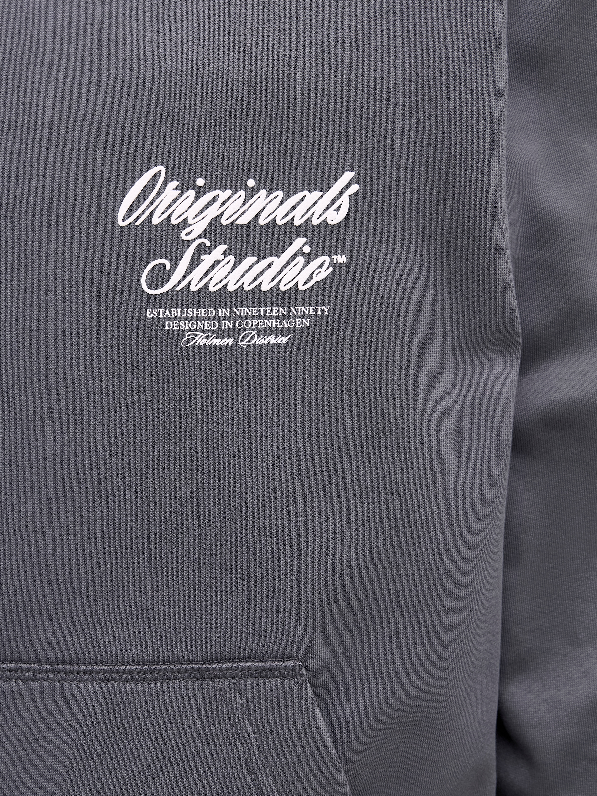 Jack & Jones PlusSize Kapuzensweatshirt »JORNORREBRO TYPO BACK SWEAT HOOD PLS«