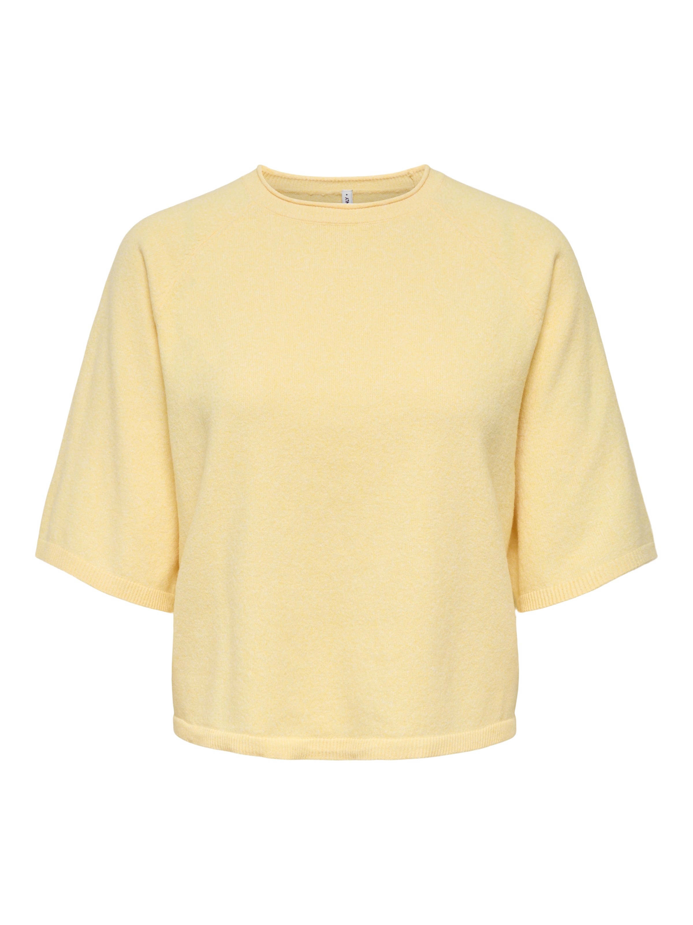 ONLY Pull à col rond »ONLLOYAL 2/4 O-NECK KNT NOOS« mit Halbarm