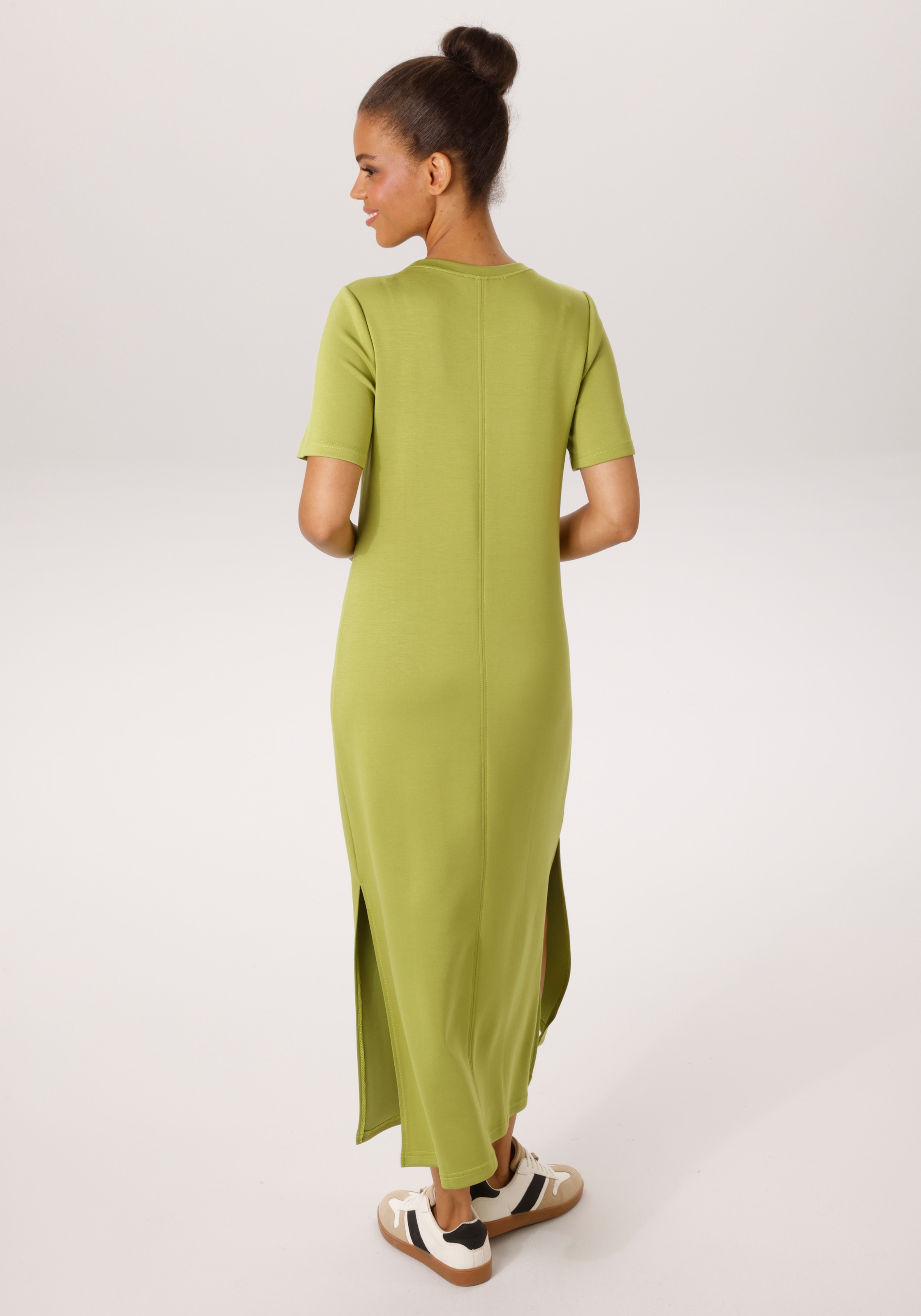 Aniston CASUAL Maxikleid mit Seitenschlitzen