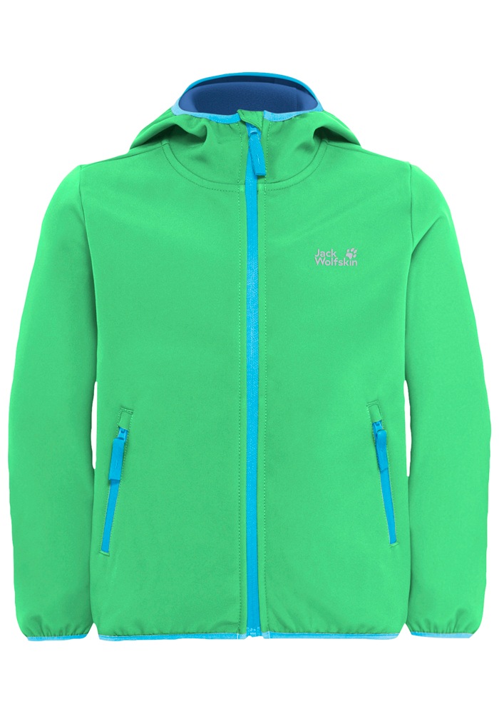 Jack Wolfskin Softshelljacke »FOURWINDS JACKET KIDS« mit Kapuze