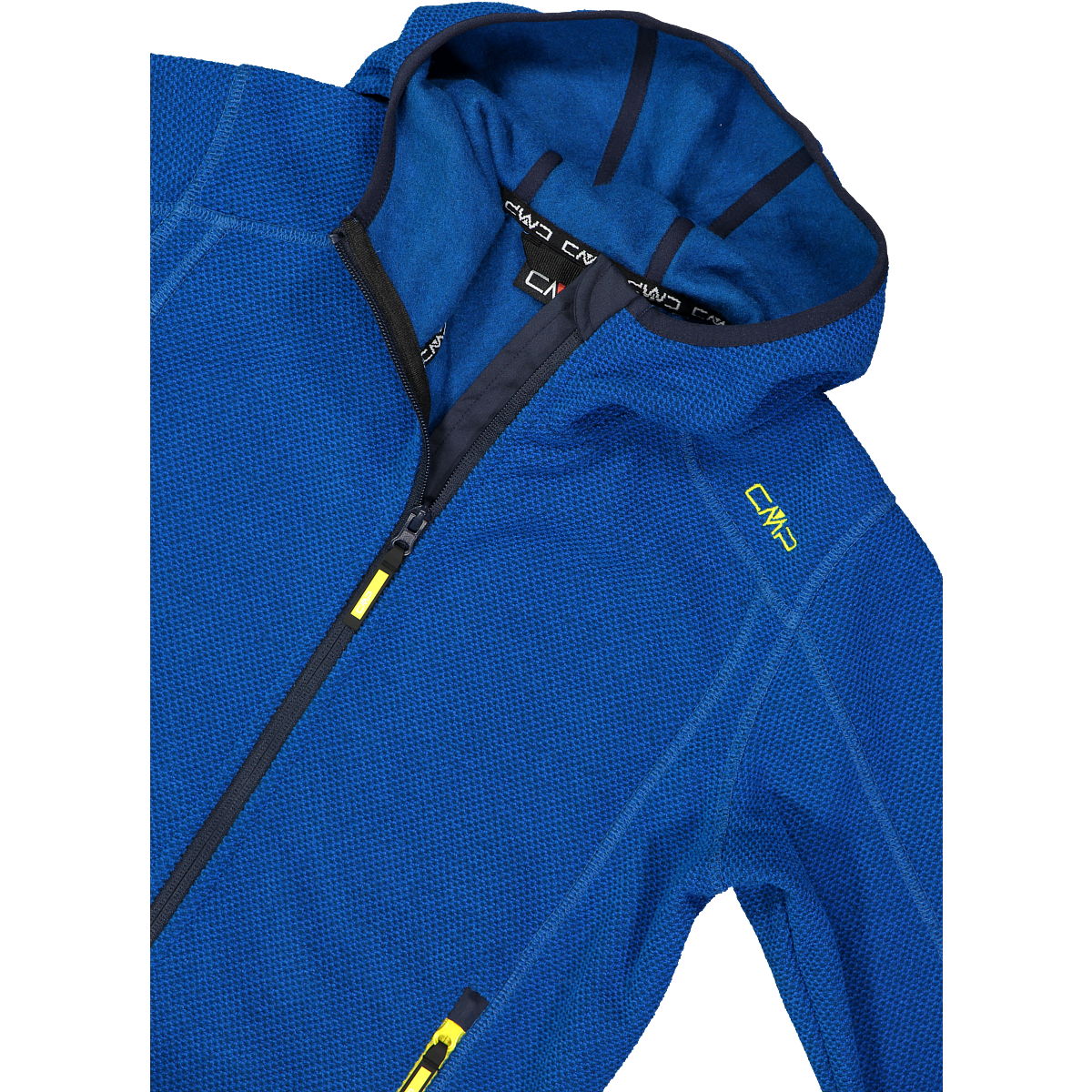 CMP Strickfleecejacke 1 Stk. tlg. mit Kapuze Wärmend & Atmungsaktiv & Schnell trocknend & für Kinder