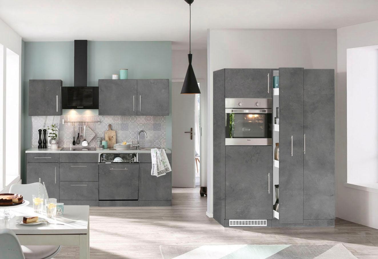 wiho Küchen Spülenschrank »Cali, TOPSELLER« 110 cm breit, inkl. Tür/Sockel für Geschirrspüler