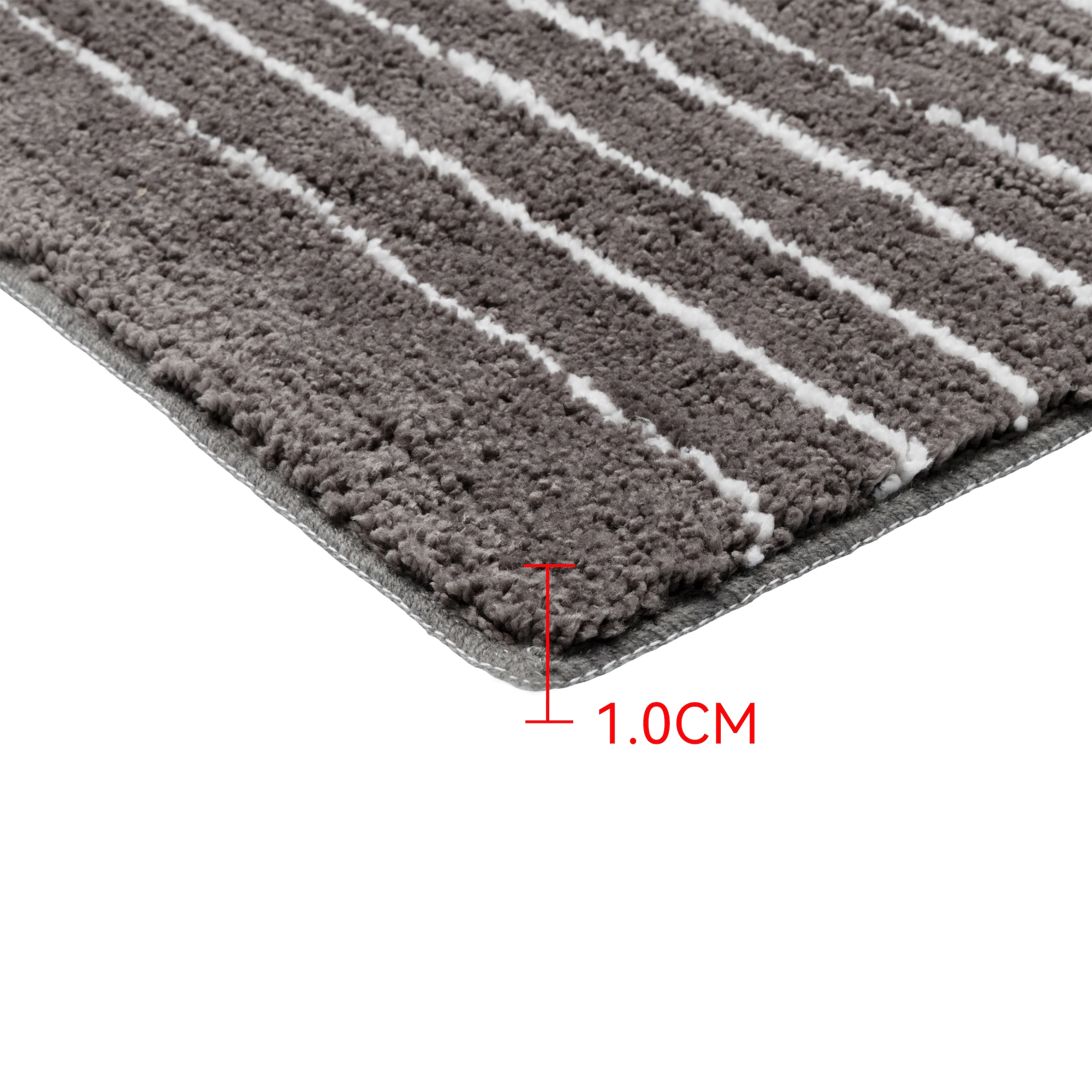 LeGer Home by Lena Gercke Badematte »Tamsin, Badvorleger, Badezimmer Teppich, Duschvorleger« Höhe 10 mm rutschhemmend beschichtet fussbodenheizungsgeeignet | schnell trocknend Streifen, modern