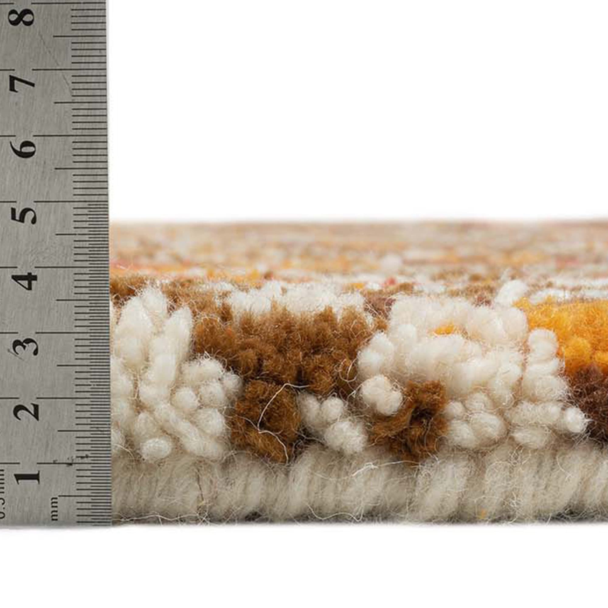 THEKO Tapis en laine »Marmoucha, handgeknüpft« Rectangulaire 24 mm Höhe vrai tapis berbère, pure laine, aussi comme coureur, salon