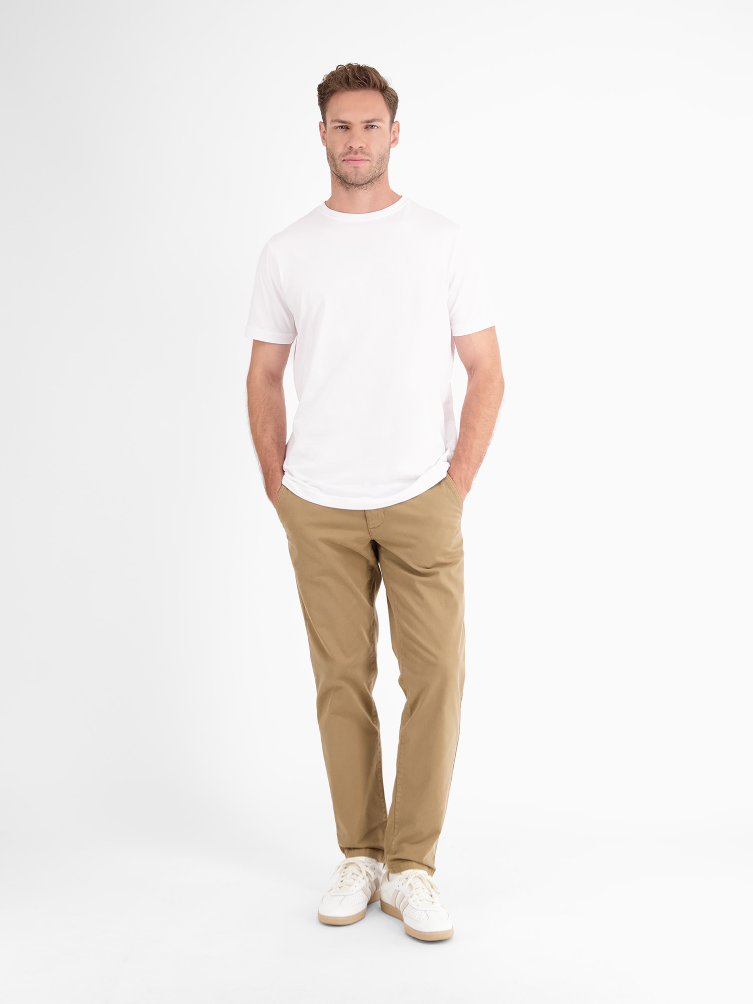 LERROS Pantalon 5 poches »Basic Chino in Strukturqualität, SLIM FIT«