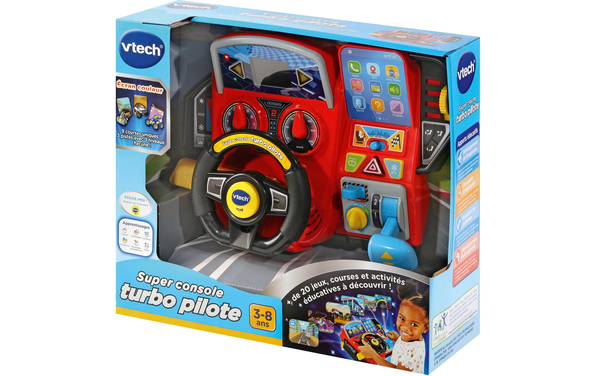 Vtech® Lernspielzeug »Vtech Super console turbo pilote -FR-«