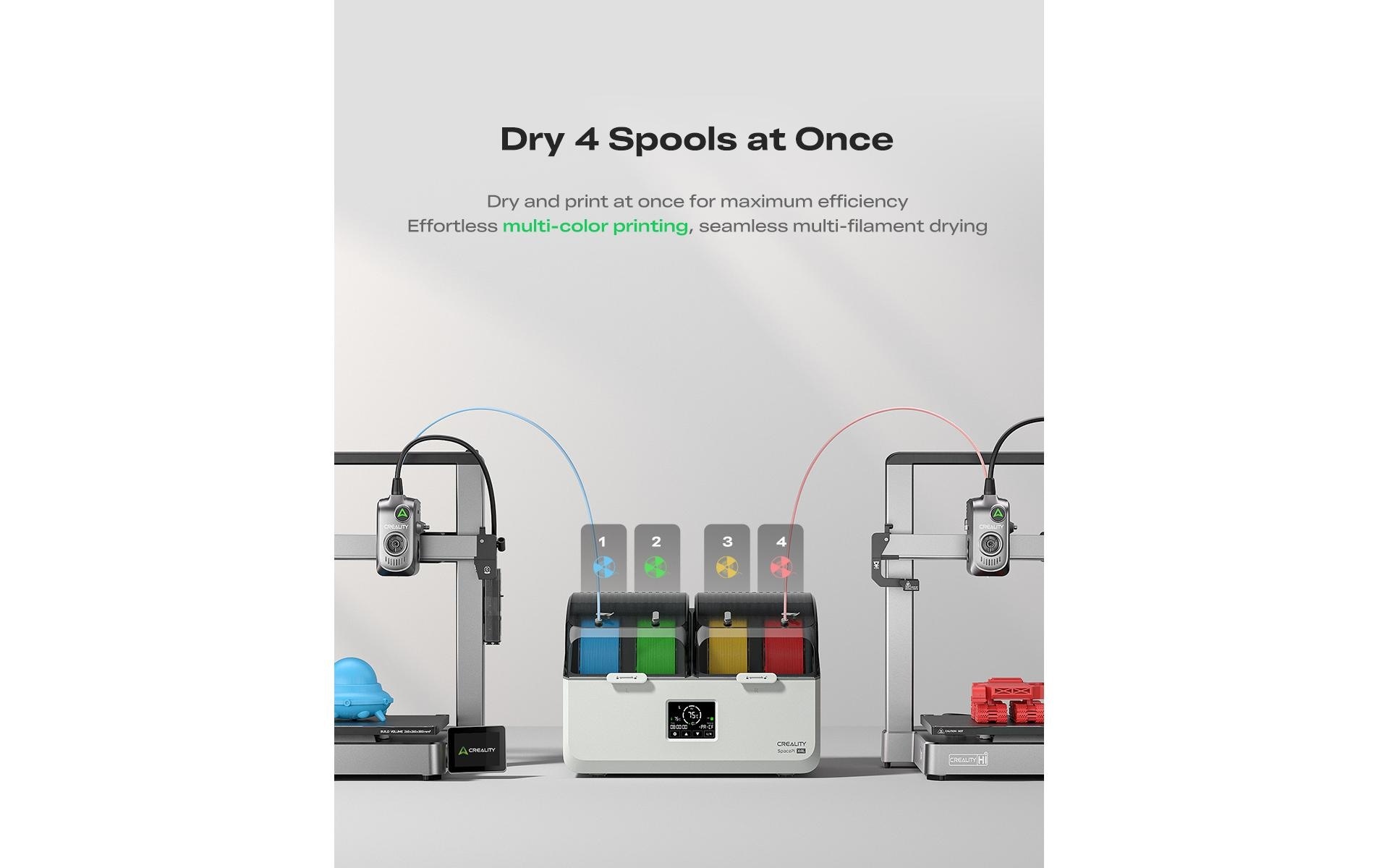 Creality Filament »Trockenbox SpacePi X4 l«