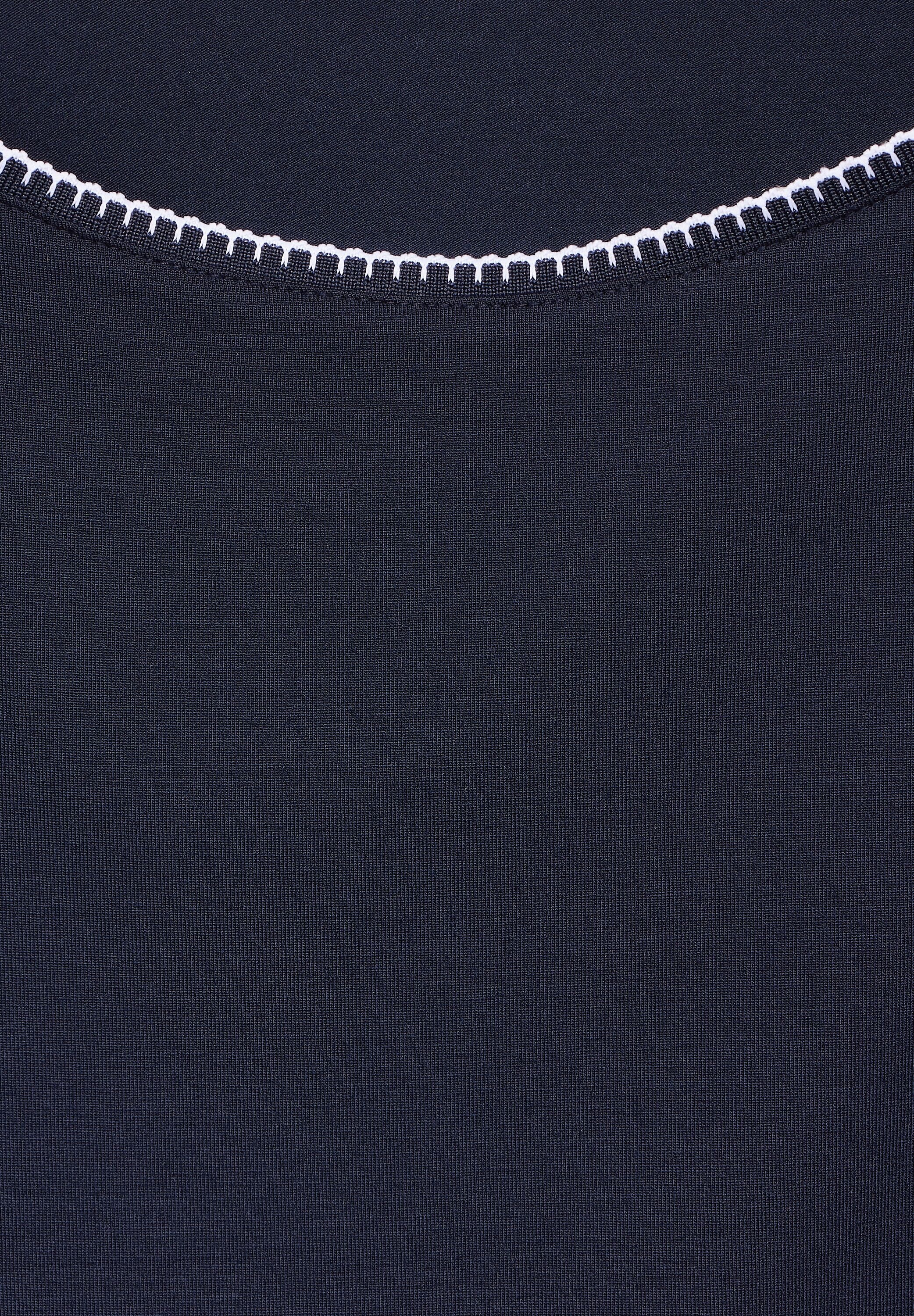 STREET ONE Shirttop mit Paspelband