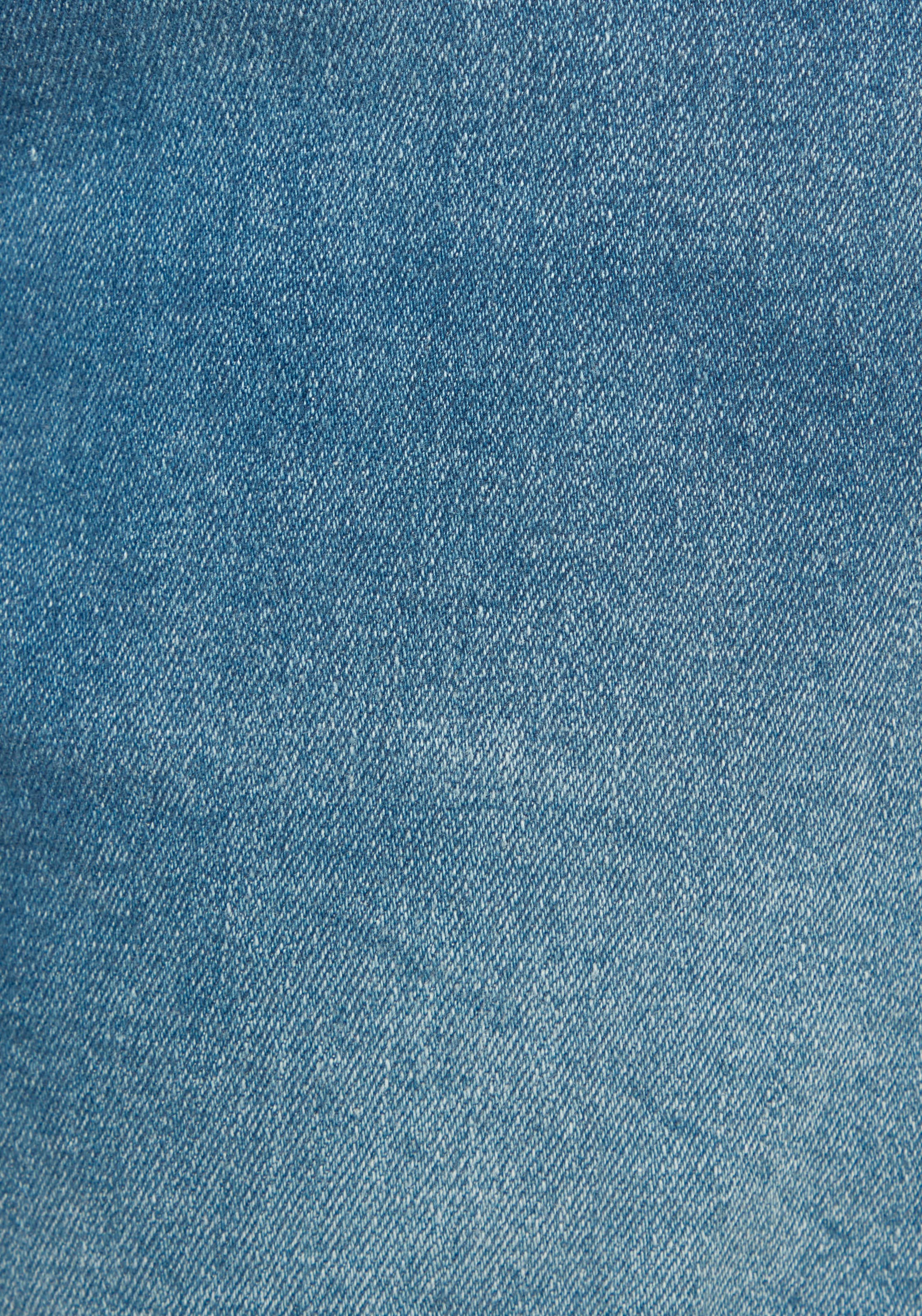 Buffalo Bermuda en jean mit Destroyed-Effekten, Shorts zum Krempeln, kurze Hose