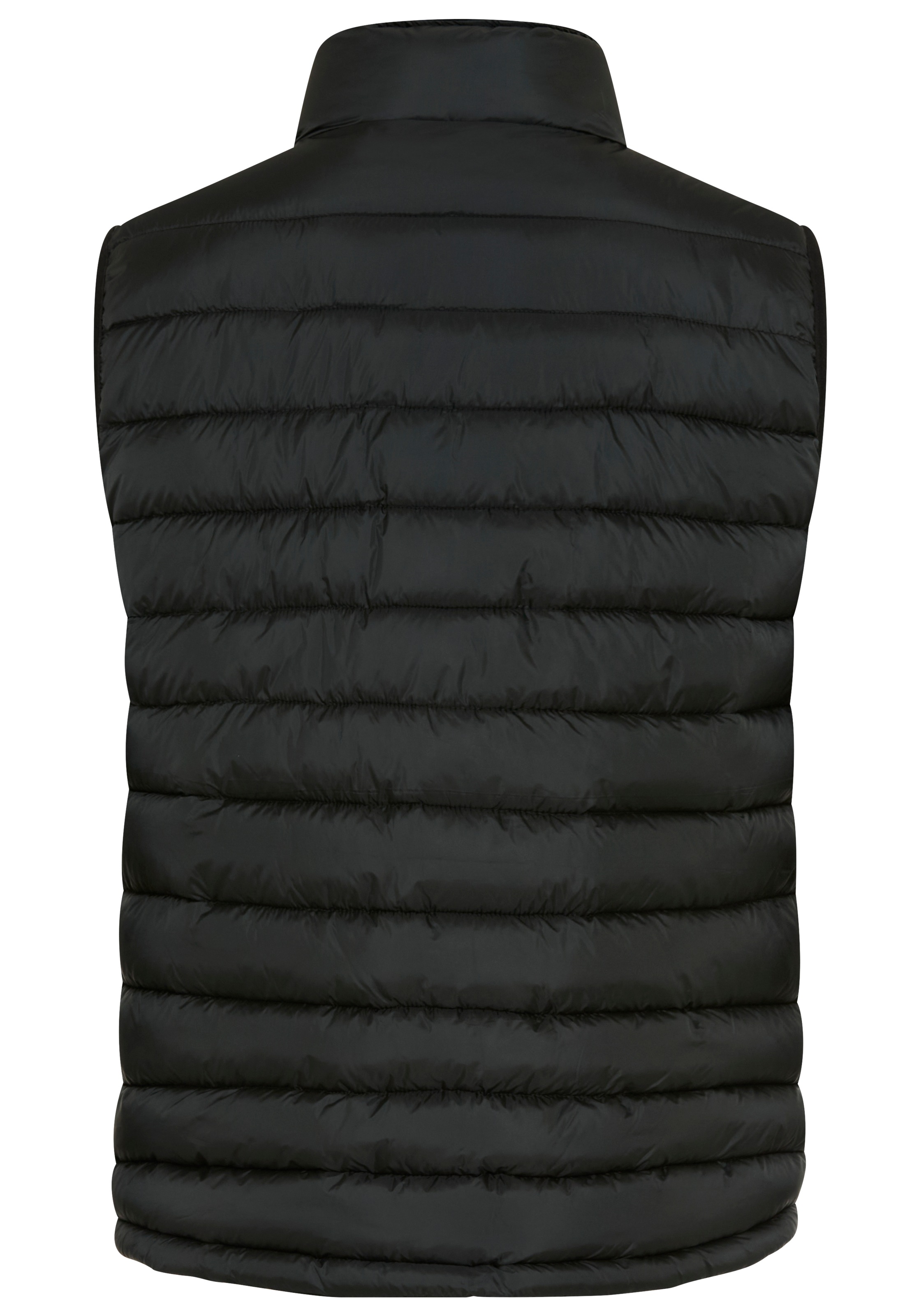 KangaROOS Gilet matelassé uni avec détails contrastants, idéal pour la transition