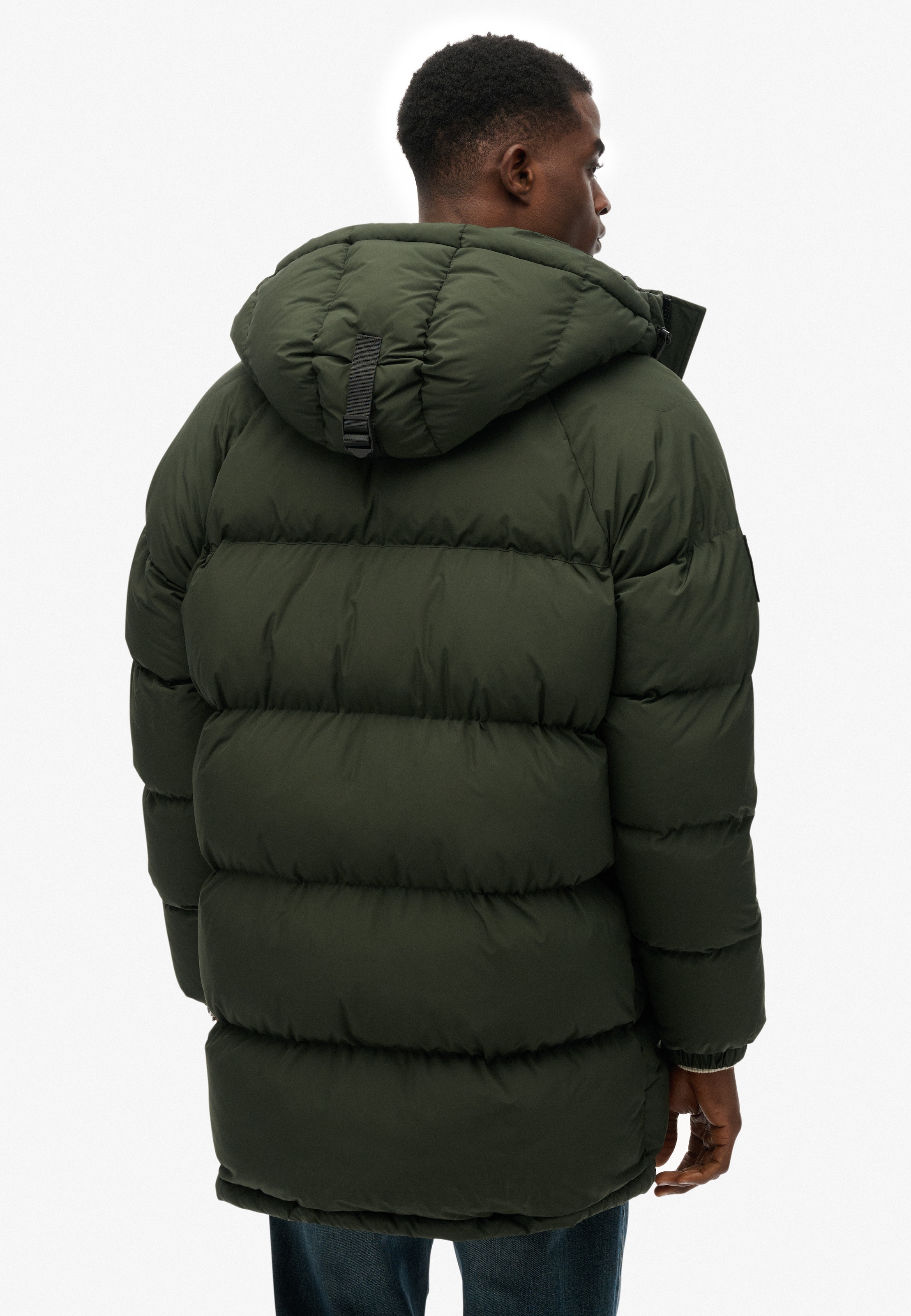 Superdry Veste matelassée »XPD LONGLINE BAFFLE PARKA« mit Kapuze